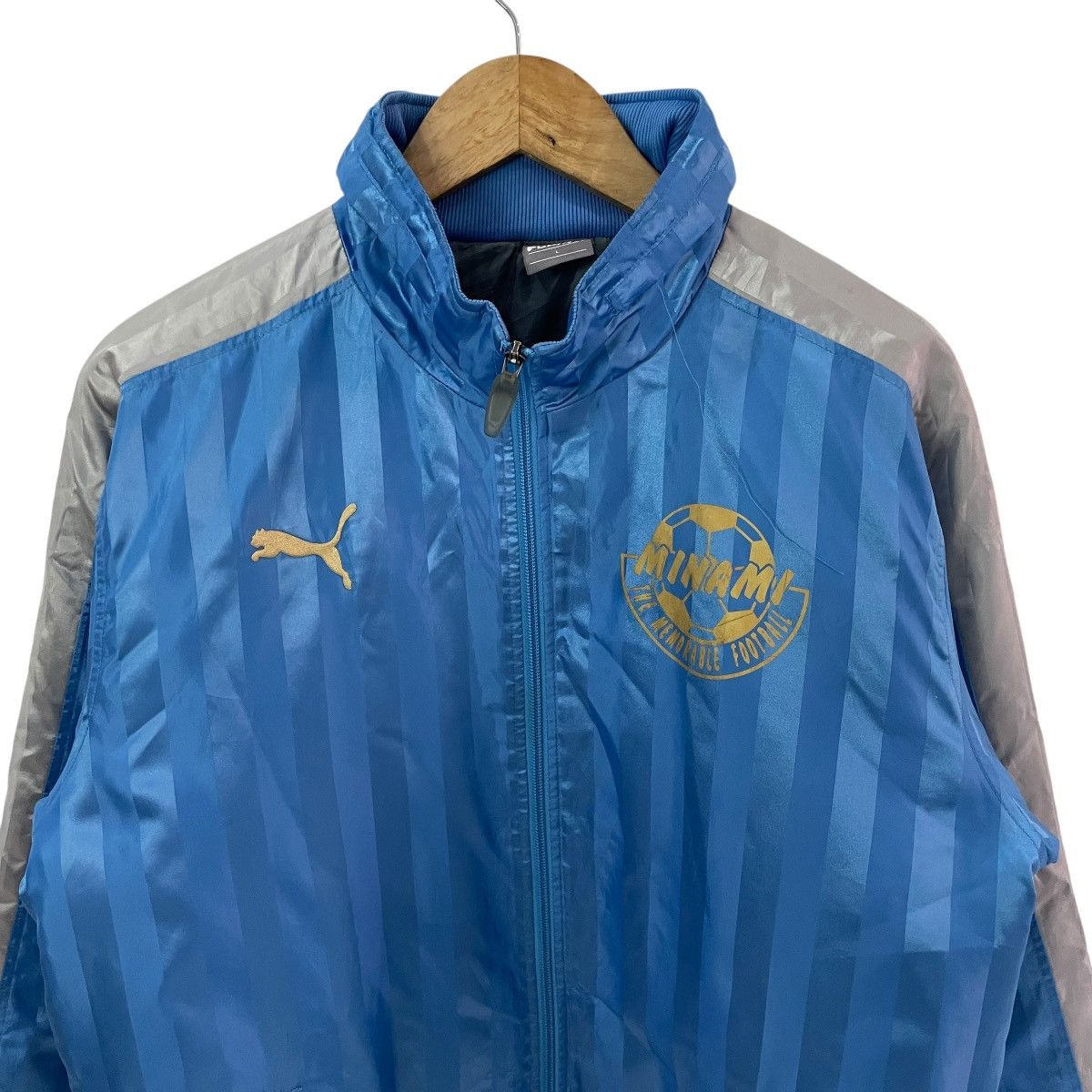 Puma Vintage Puma Minami Japan Football Jacket Size US L / EU 52-54 / 3 - 2 Thumbnail