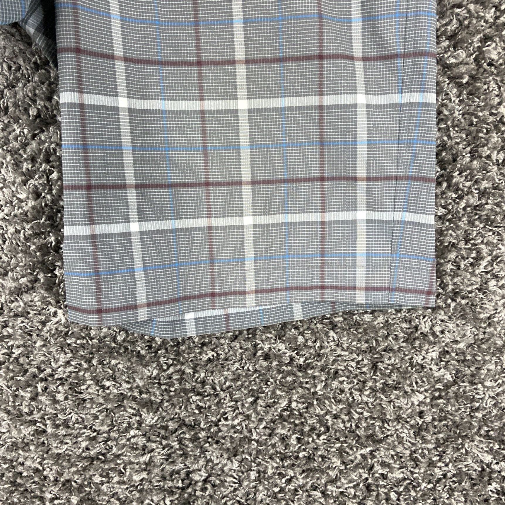 Nike Nike Golf Plaid Chino Shorts Blue Adult 34 Mens Size US 34 / EU 50 - 2 Thumbnail