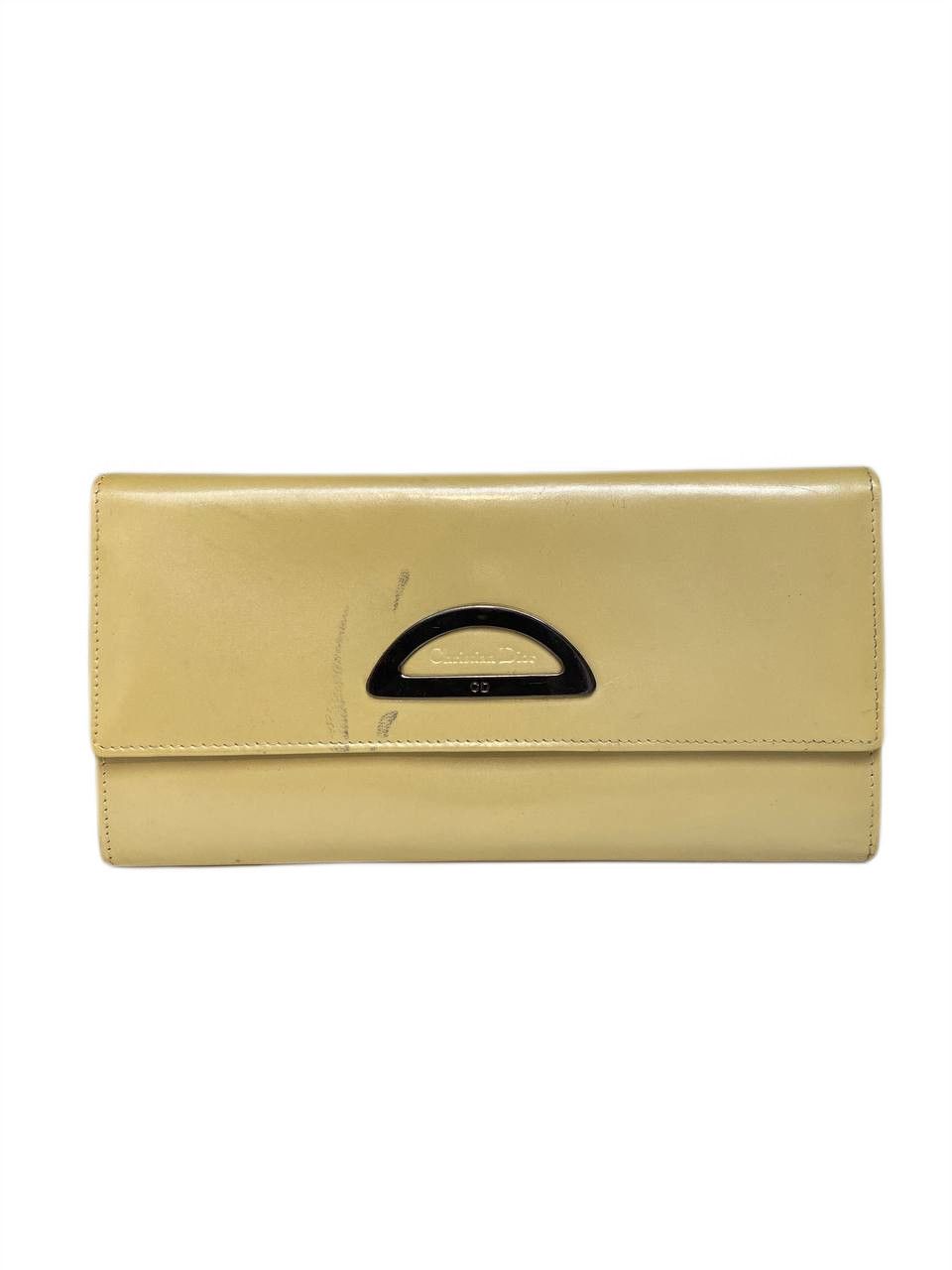 Dior Dior Logo CD Leather Big Wallet Vintage Y2K Size ONE SIZE - 1 Thumbnail