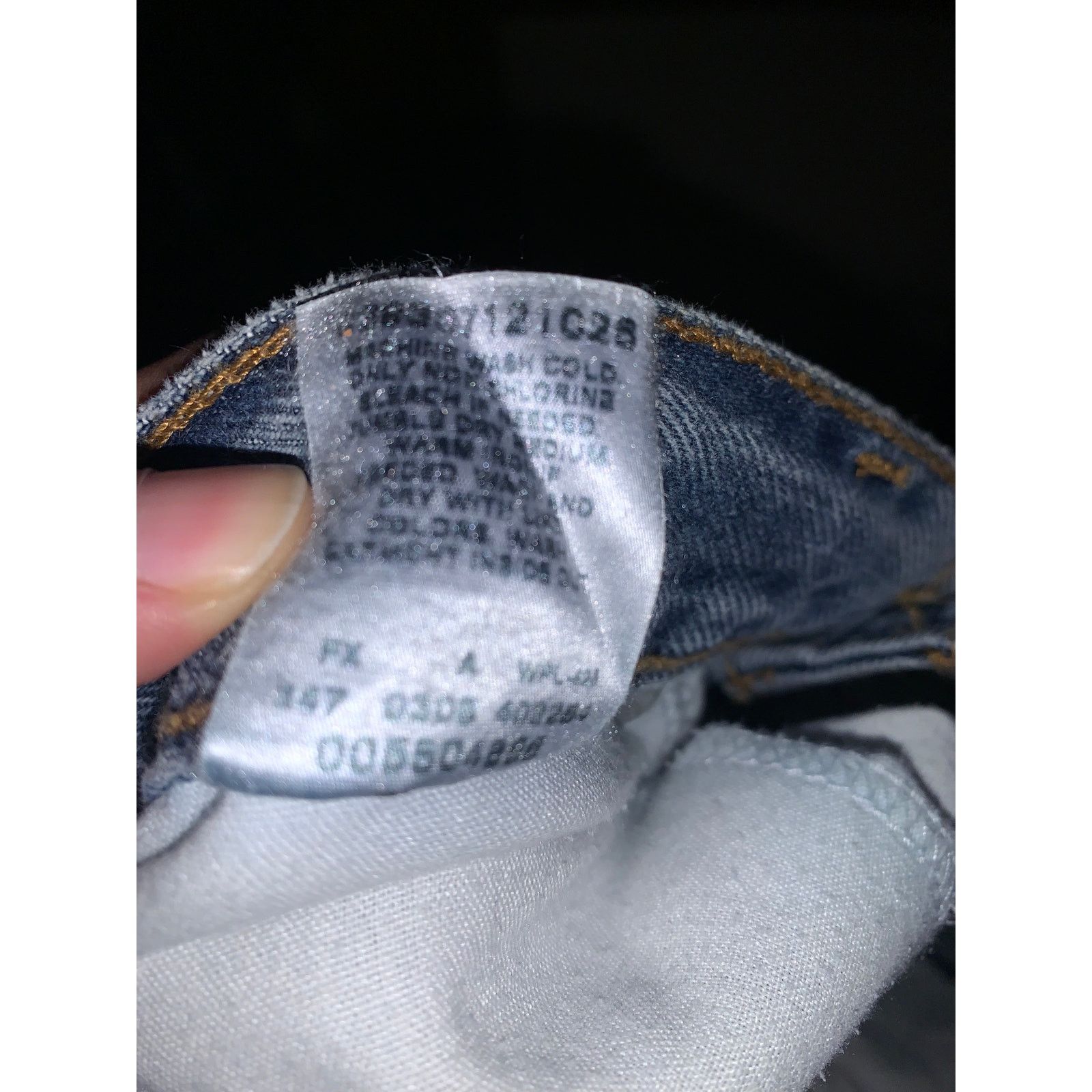 Levi's Levis 505 Jeans 32x29 Relaxed Fit Light Wash Denim Size US 32 / EU 48 - 9 Thumbnail