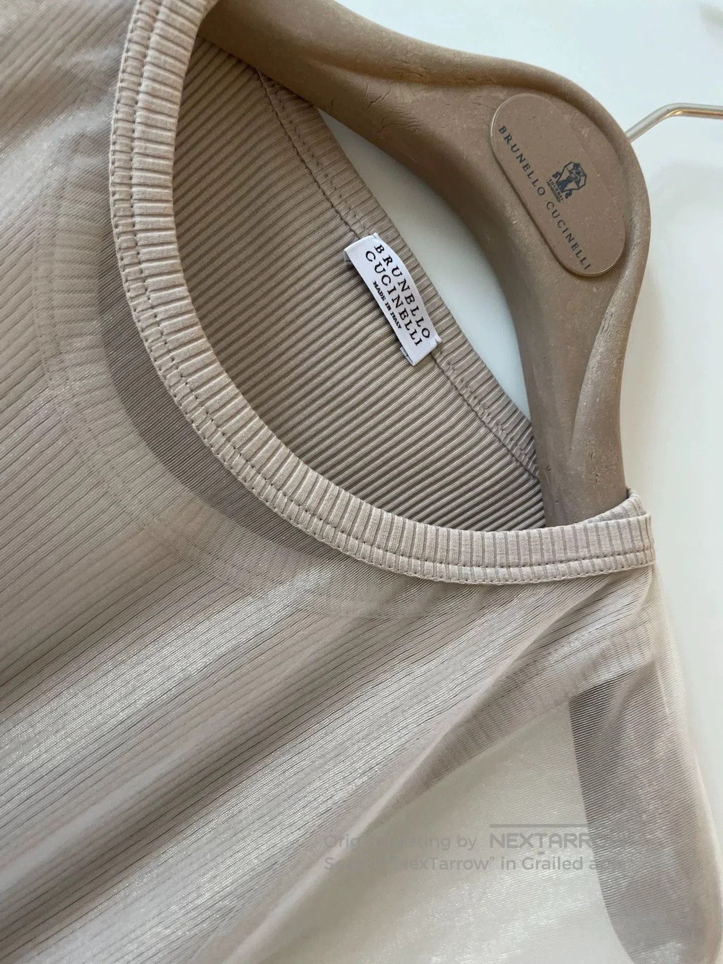 Brunello Cucinelli Brunello Cucinelli Layered Short-Sleeve T-shirt. Size US M / EU 48-50 / 2 - 5 Thumbnail