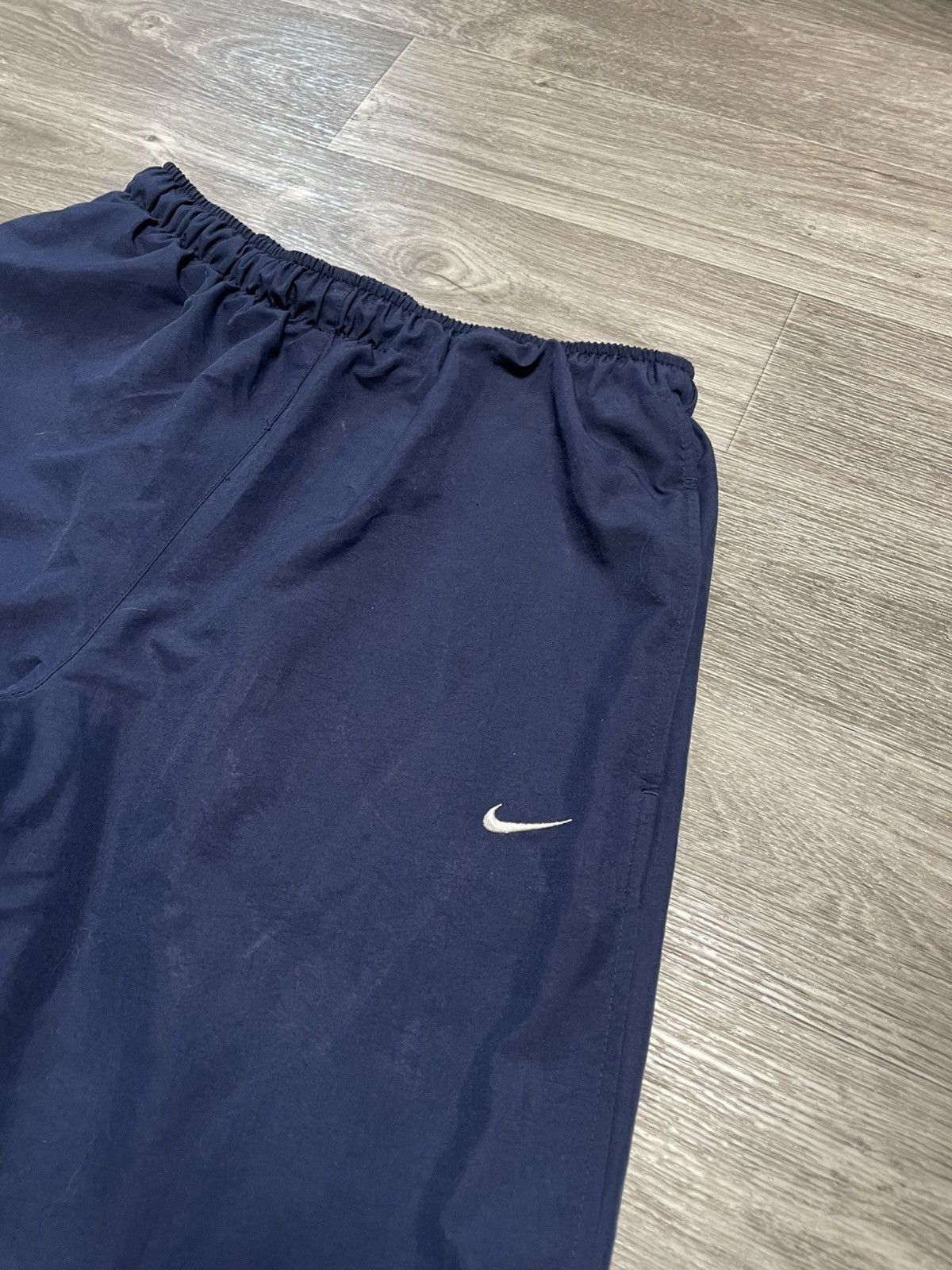 Nike Vintage Nike Navy Blue Parachute Pants Drill Y2K Size US 32 / EU 48 - 7 Thumbnail