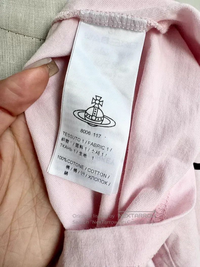 Vivienne Westwood Vivienne Westwood Vintage Pink Large Saturn Short Sleeve Size XS / US 0-2 / IT 36-38 - 6 Thumbnail