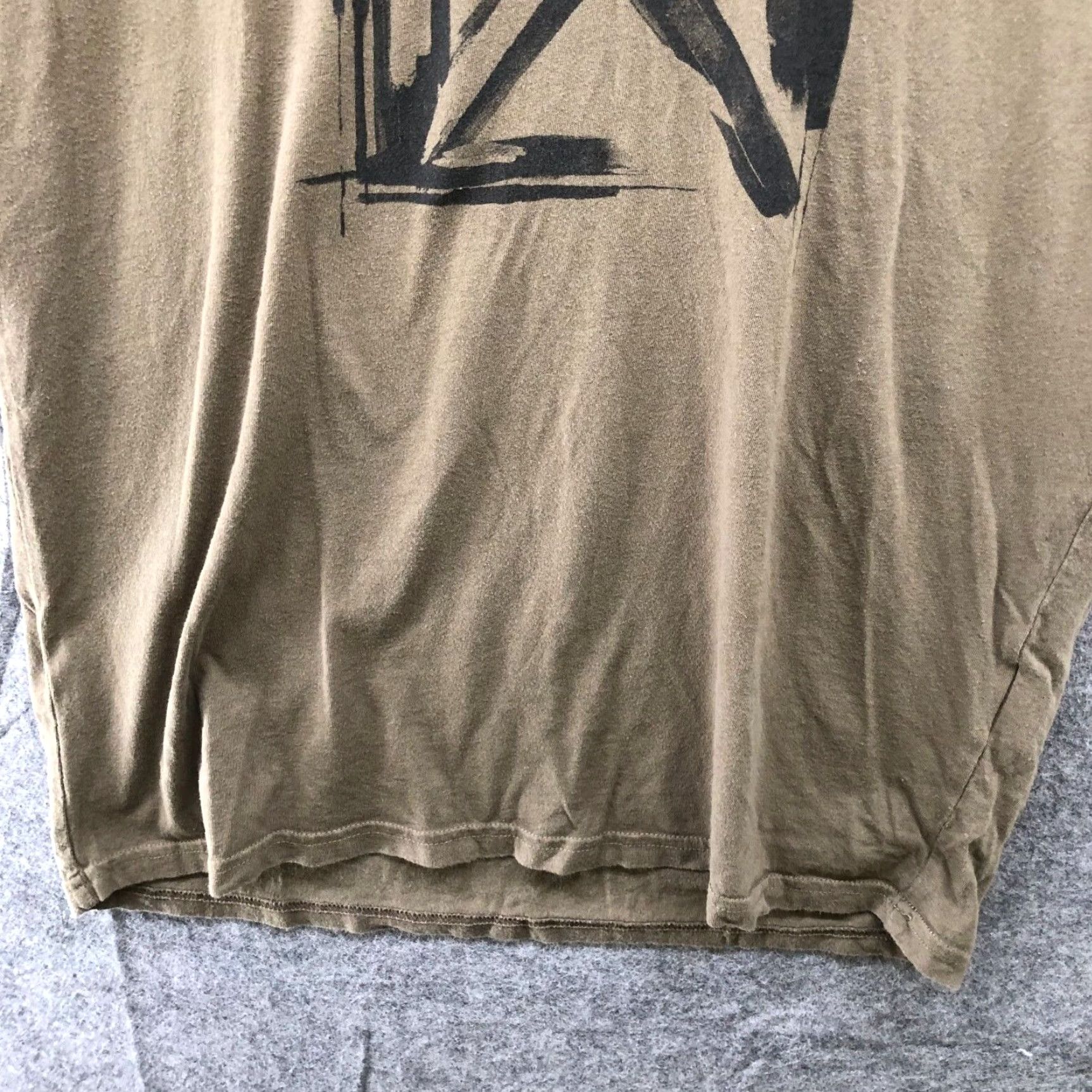 Express Express Graphic T-Shirt Mens M Brown Short Sleeve Crew Neck Cotton Bohemian Size US M / EU 48-50 / 2 - 4 Thumbnail