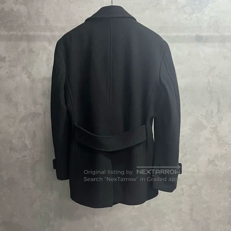 Versace Versace Wool woolen double-breasted gold-buttoned coat Size L / US 10 / IT 46 - 2 Thumbnail