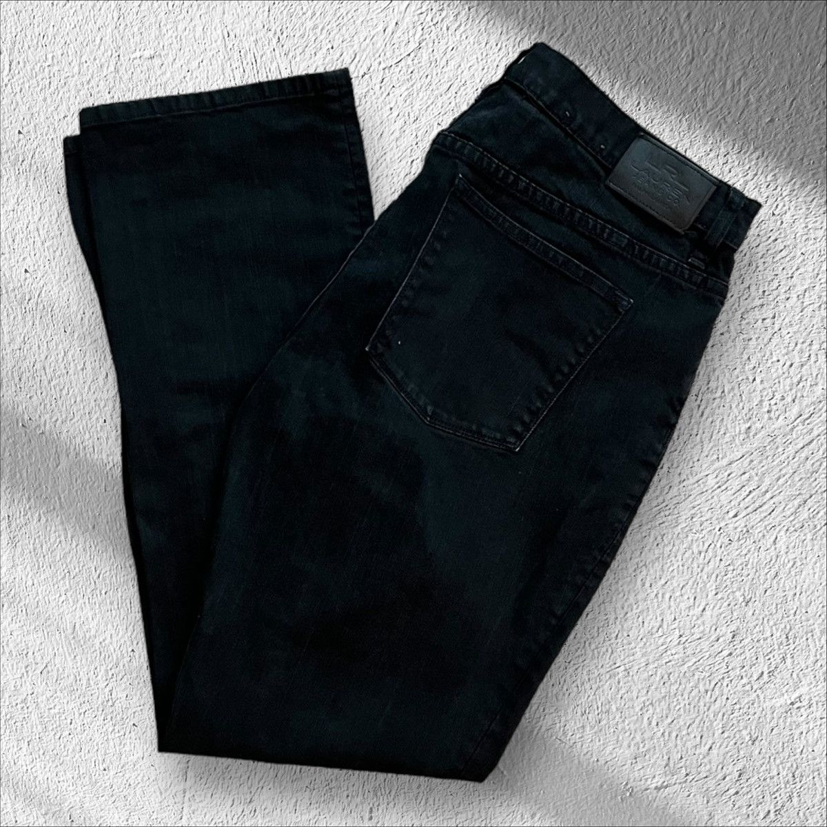 Lauren Ralph Lauren Lauren Ralph Lauren Co Black Relaxed Jeans – Size 14 Size 34" / US 12 / IT 48 - 1 Thumbnail