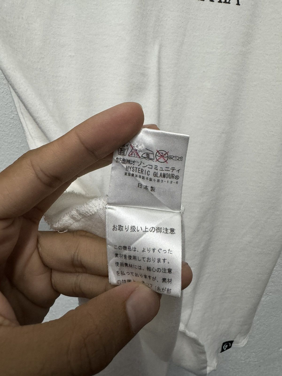 Hysteric Glamour × Japanese Brand × The Rolling Stones Hysteric Glamour x Rolling Stones 3Q tee Size US XS / EU 42 / 0 - 8 Thumbnail