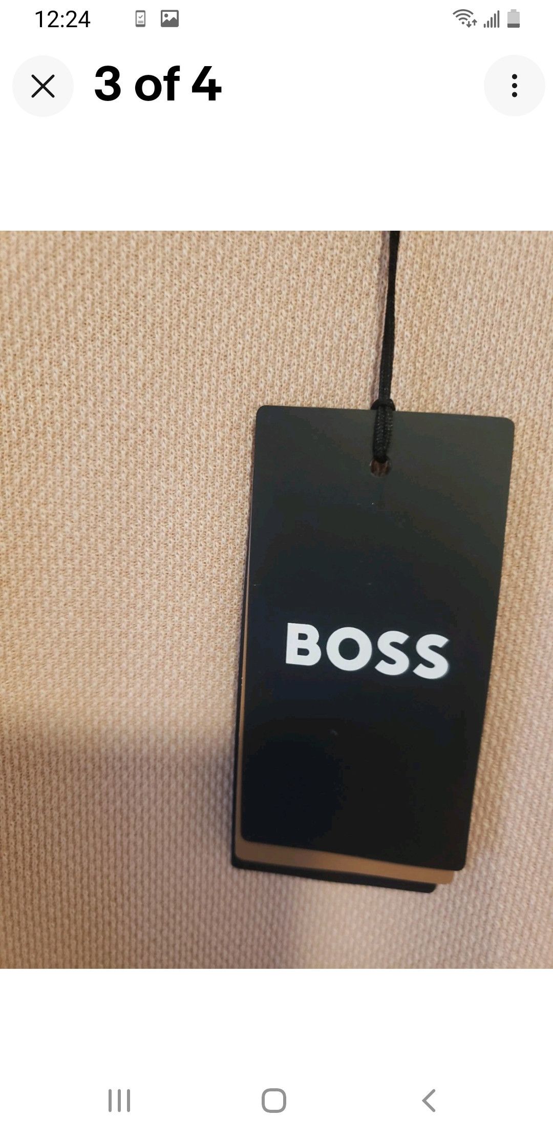 Hugo Boss Dusty blush pink t-shirt Size US XL / EU 56 / 4 - 3 Thumbnail