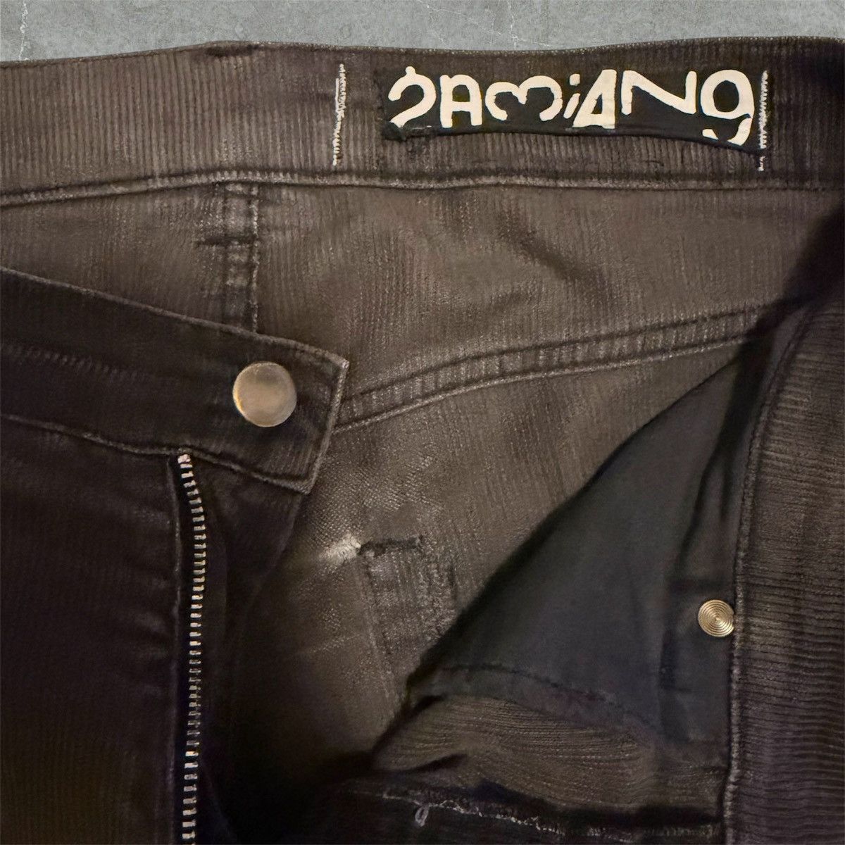 Undercover Undercover SS06 “T” Zamiang Patchwork Corduroy Jun Takahashi Size US 31 - 5 Thumbnail