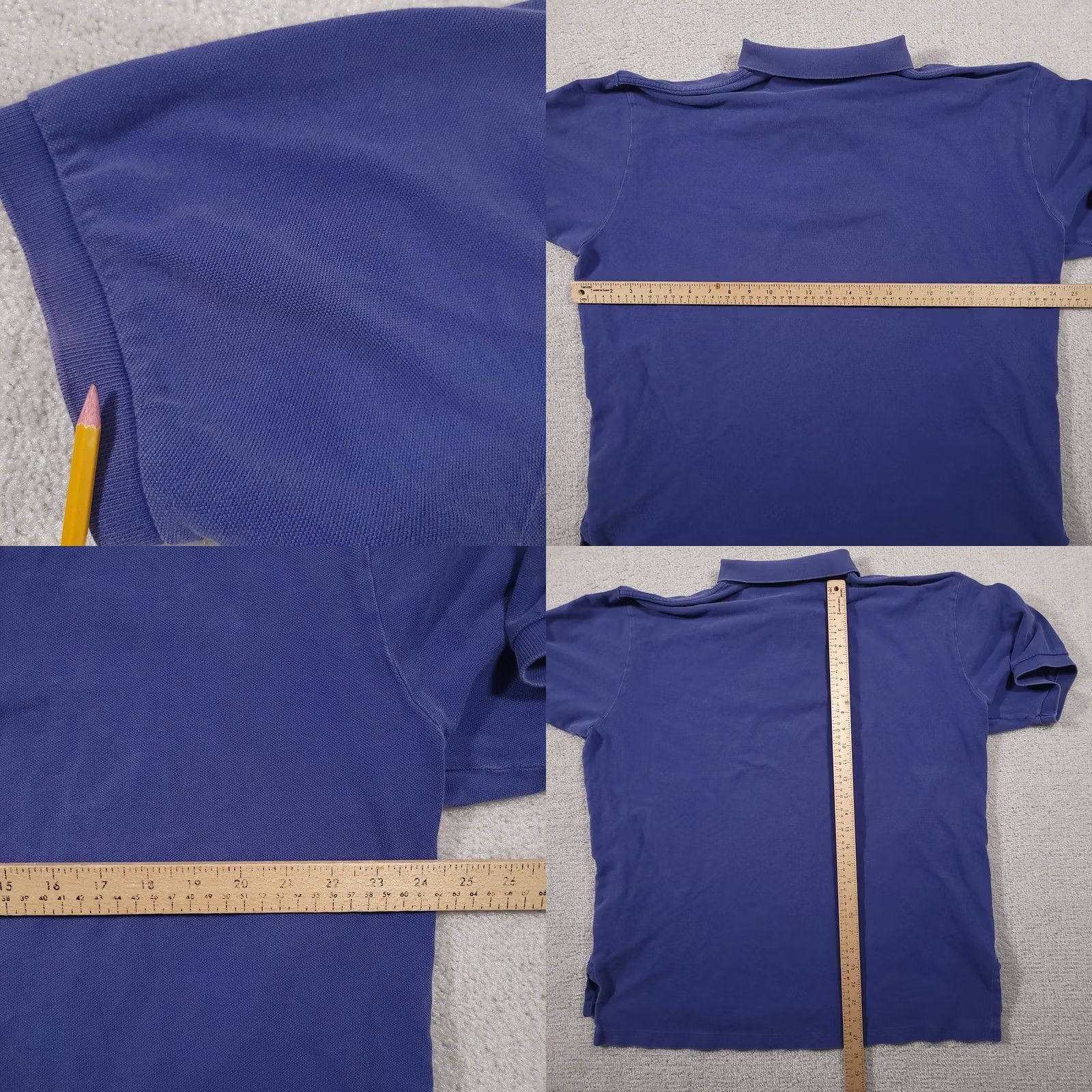 Polo Ralph Lauren VINTAGE Polo Ralph Lauren Polo Shirt XXL 2XL Blue Pony Logo Cotton Golf Grunge Mens Size US XXL / EU 58 / 5 - 8 Thumbnail