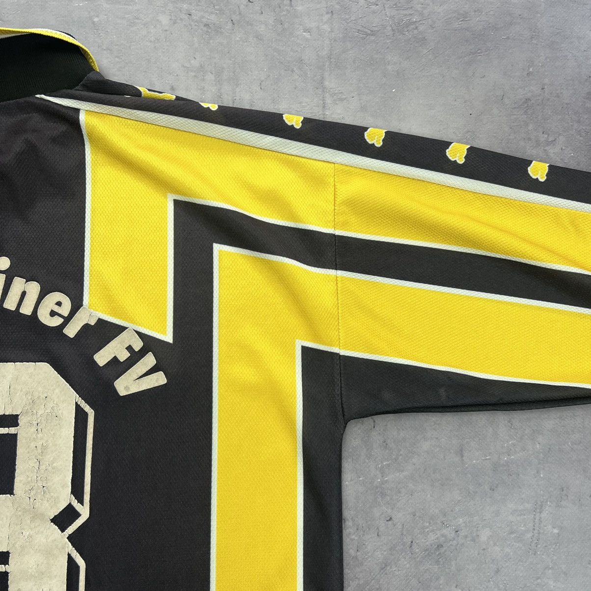 Puma Rare! Puma Grobenhainer FV 13 Soccer Jersey Shirt Sleeve 90s Size US L / EU 52-54 / 3 - 23 Thumbnail