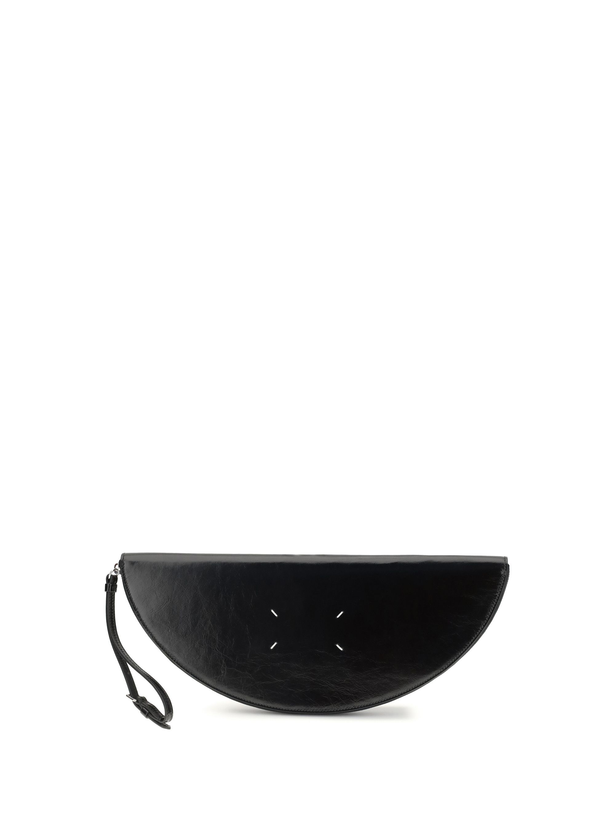 Maison Margiela Halfmoon leather Clutch Bag Size ONE SIZE - 1 Thumbnail