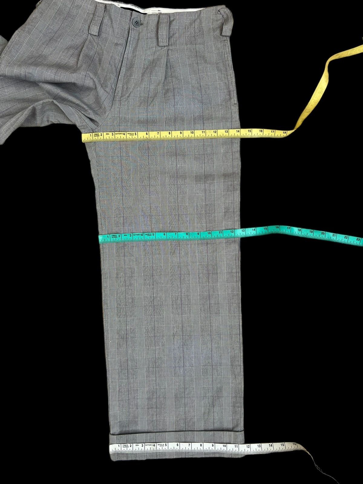 Vintage Vintage TOUCH Japan Checkered Wide Leg Trouser Pant Size US 31 - 4 Thumbnail