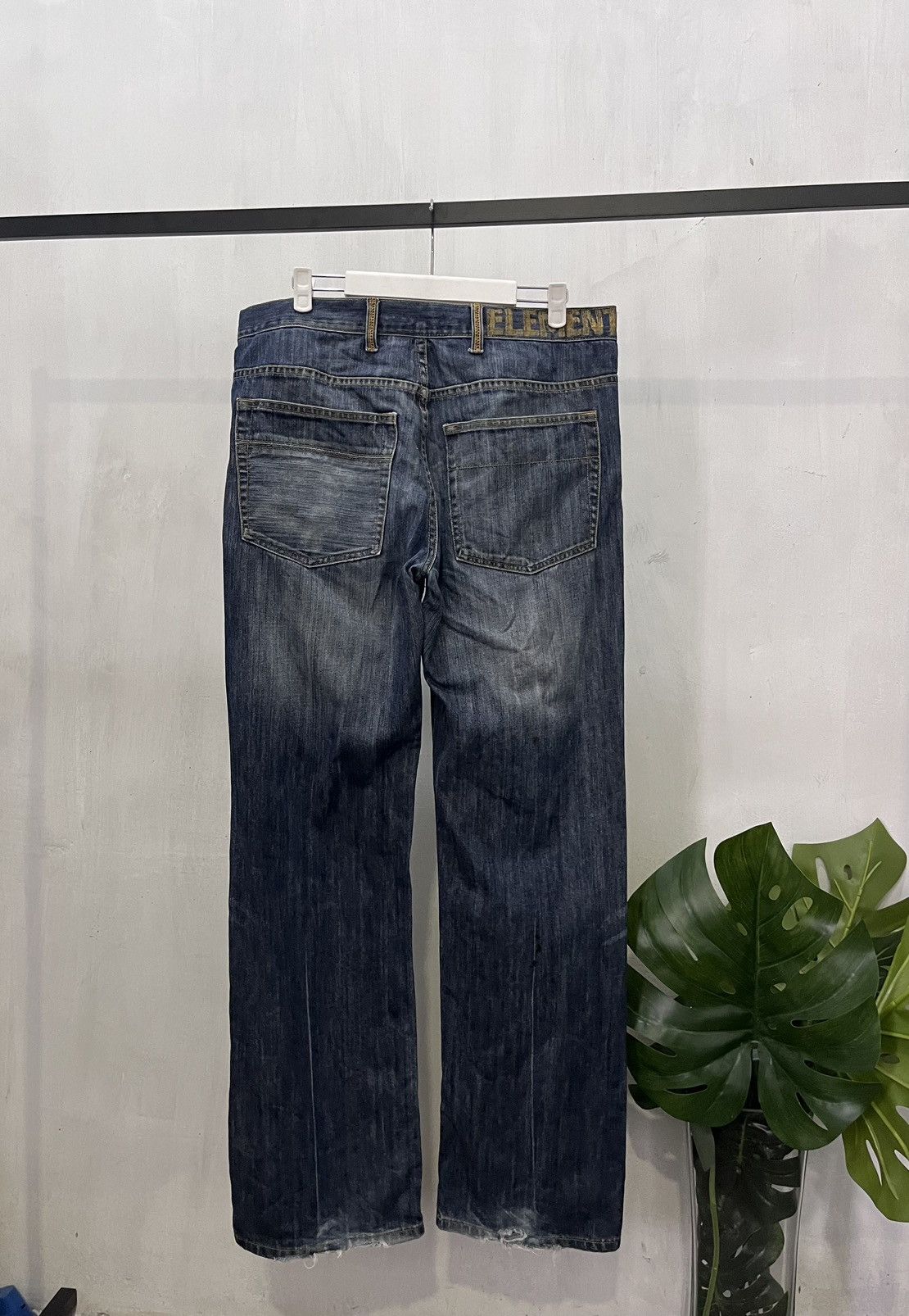 Element × Vintage Vtg Element skateboarding Denim pants Size US 35 - 7 Thumbnail