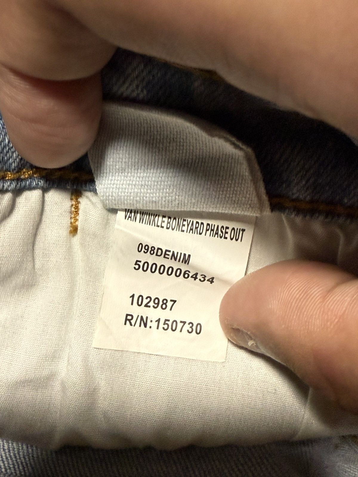 Ksubi Ksubi Denim Van Winkle Boneyard (Phase Out) Size US 31 - 10 Thumbnail