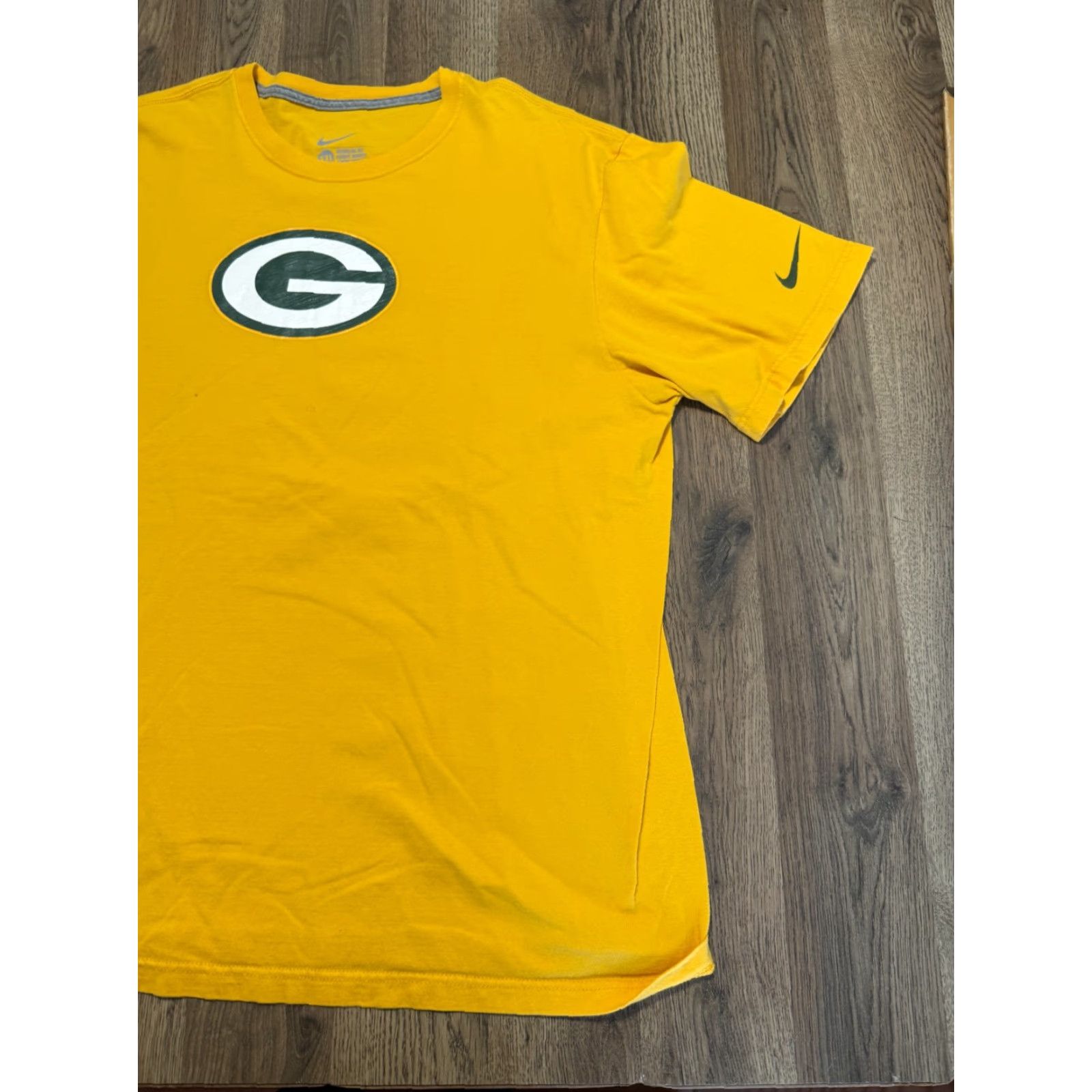 Nike Nike Shirt Women's XXL Yellow/Green/White Wisconsin Green Bay Packers Size XXL / US 16-18 / IT 52-54 - 4 Thumbnail