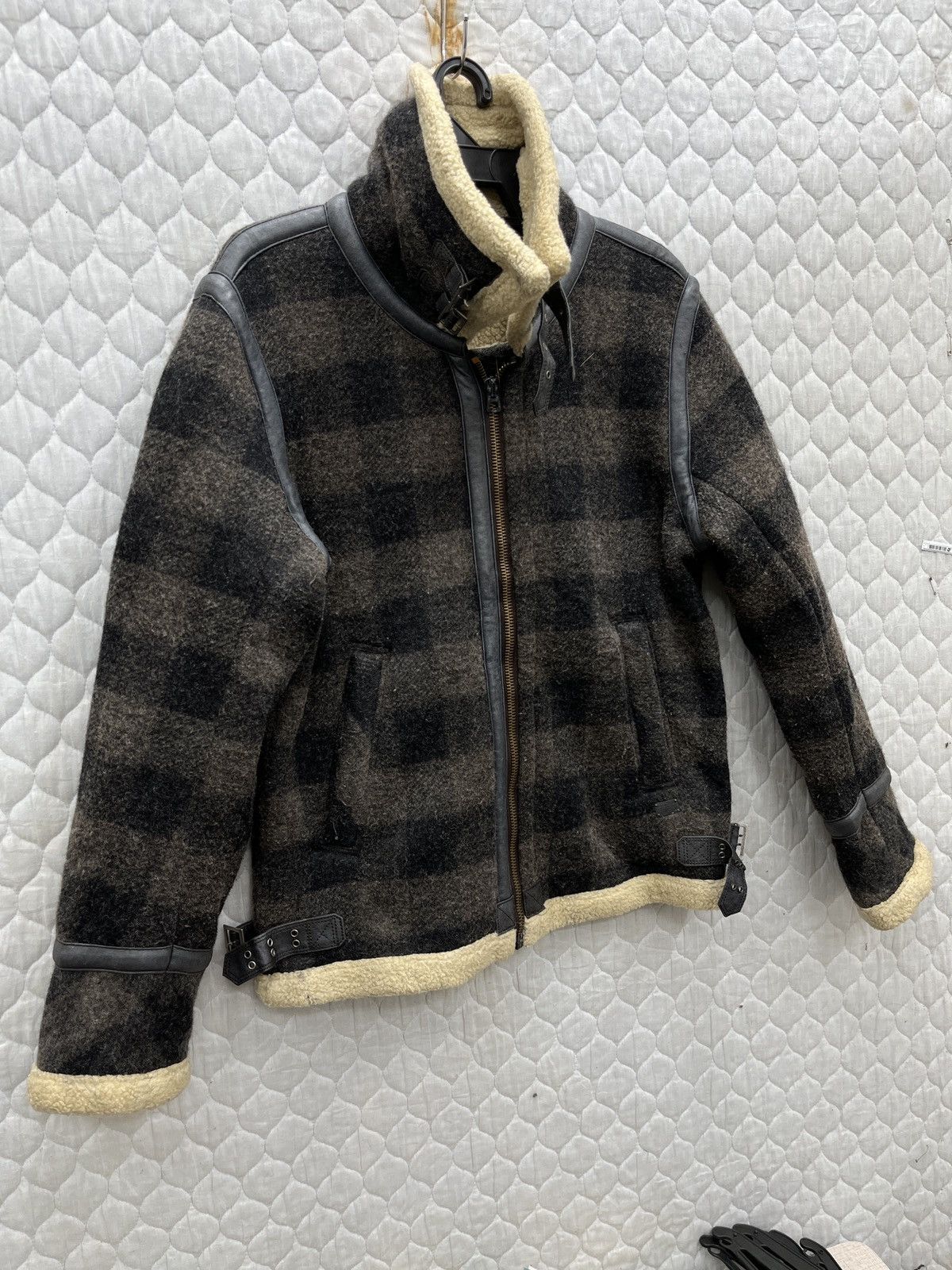 Diesel 🔥STEALS🔥 DIESEL SHEARLING JACKET Size M / US 6-8 / IT 42-44 - 3 Thumbnail
