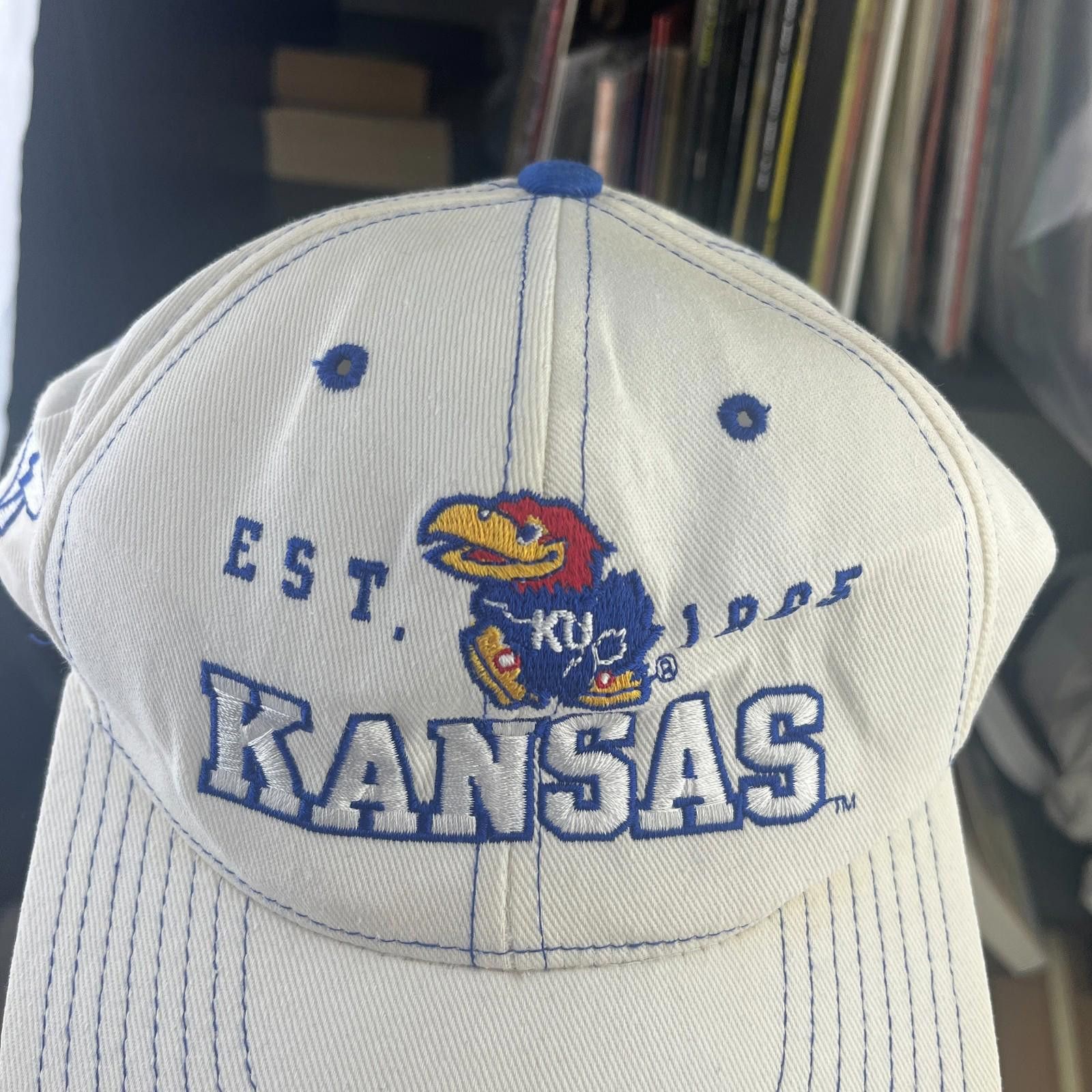 Other Vintage 90s Kansas Jayhawks Pro Player Snapback Hat Size ONE SIZE - 2 Thumbnail
