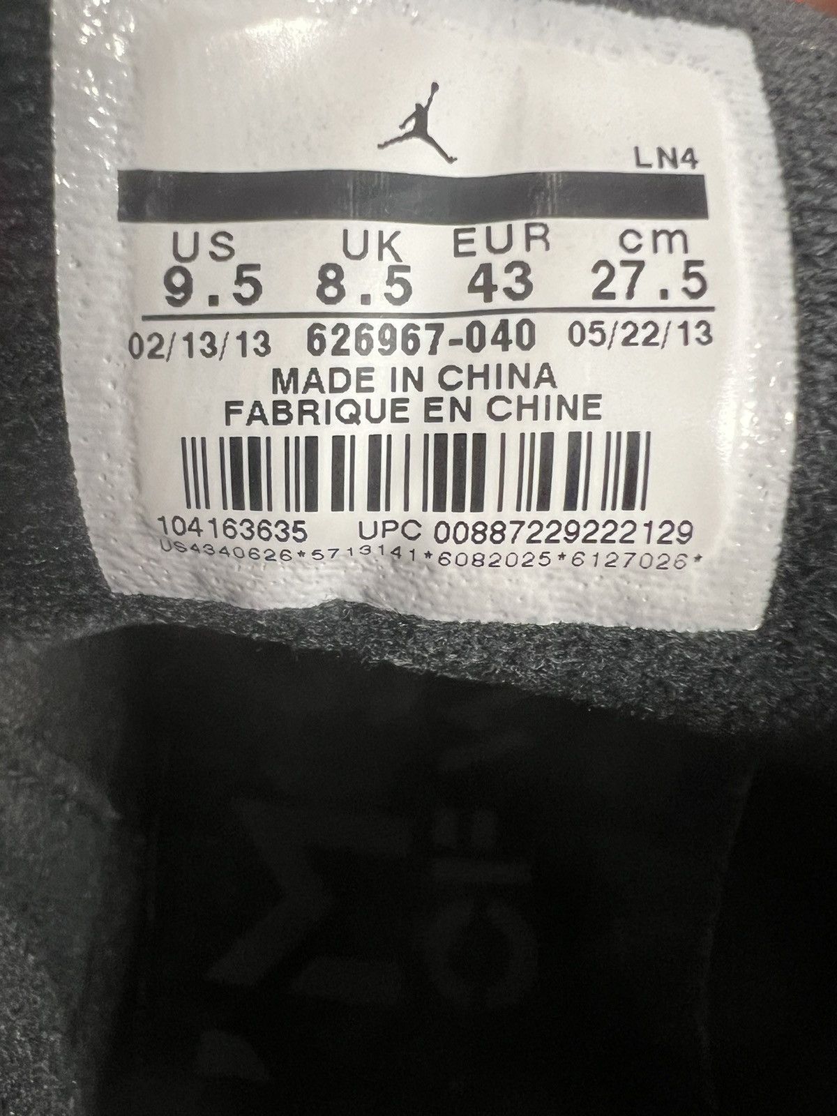 Jordan Brand Air Jordan 3 Retro “Fear” 2013 Size US 9.5 / EU 42-43 - 10 Thumbnail