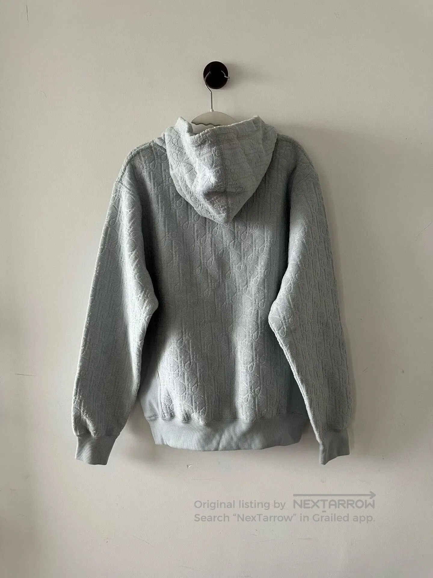 Dior dior towel print oversized hoodie. Size S / US 4 / IT 40 - 2 Thumbnail