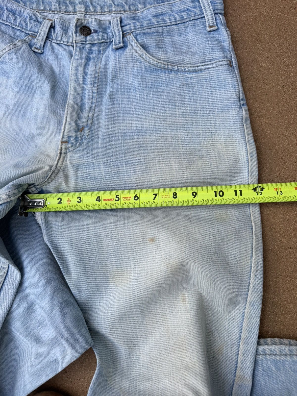 Levi's Vtg 70’s Levi’s 663 Orange Tab Bellbottom Flare Jeans 32x32 Size US 32 / EU 48 - 13 Thumbnail