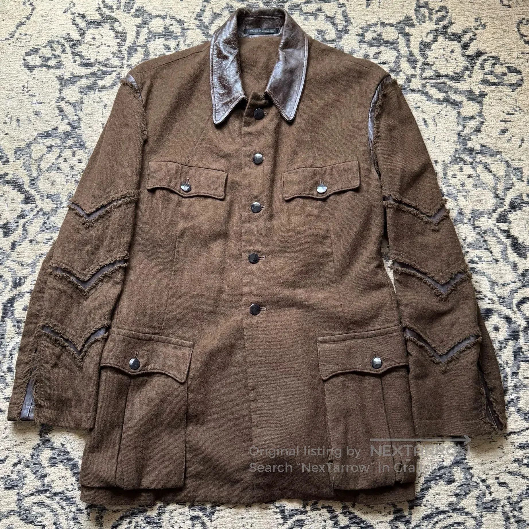 Yohji Yamamoto Yohji Yamamoto 03AW Patchwork Safari Jacket. Size US M / EU 48-50 / 2 - 1 Thumbnail