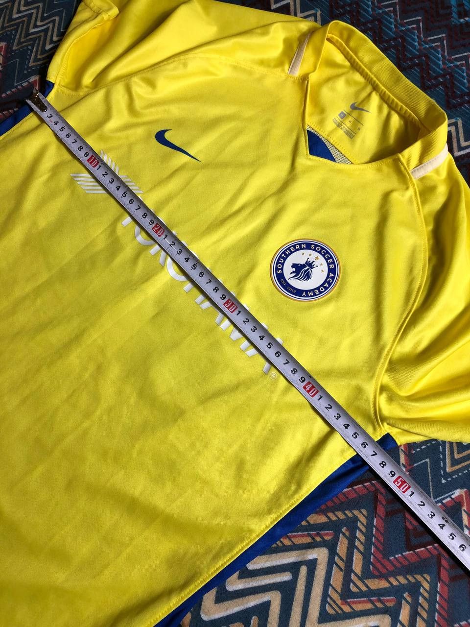 Nike × Vintage 90s Nike Central Swoosh Vintage Y2K Oversized Retro T-Shirt Size US M / EU 48-50 / 2 - 9 Thumbnail