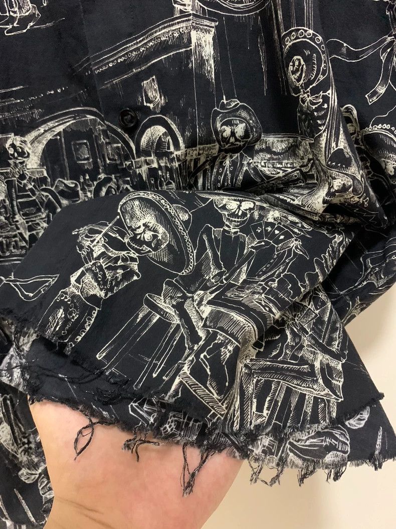 Saint Laurent Paris Saint Laurent Paris size 40 Skeleton banquet printed wool Size US XXS / EU 40 - 5 Thumbnail