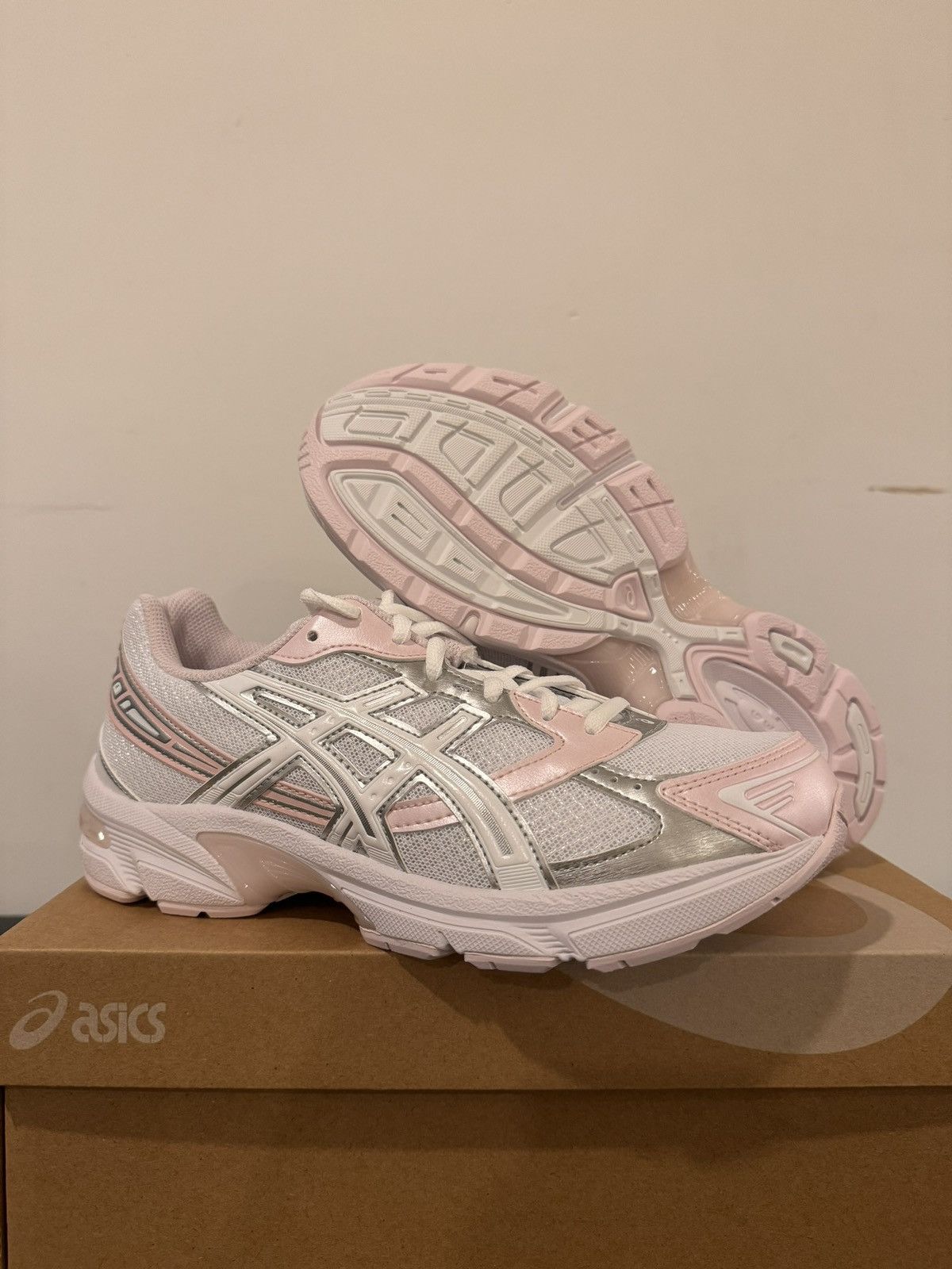 Asics Asics 1130 pink silver Size US 8 / EU 41 - 6 Thumbnail