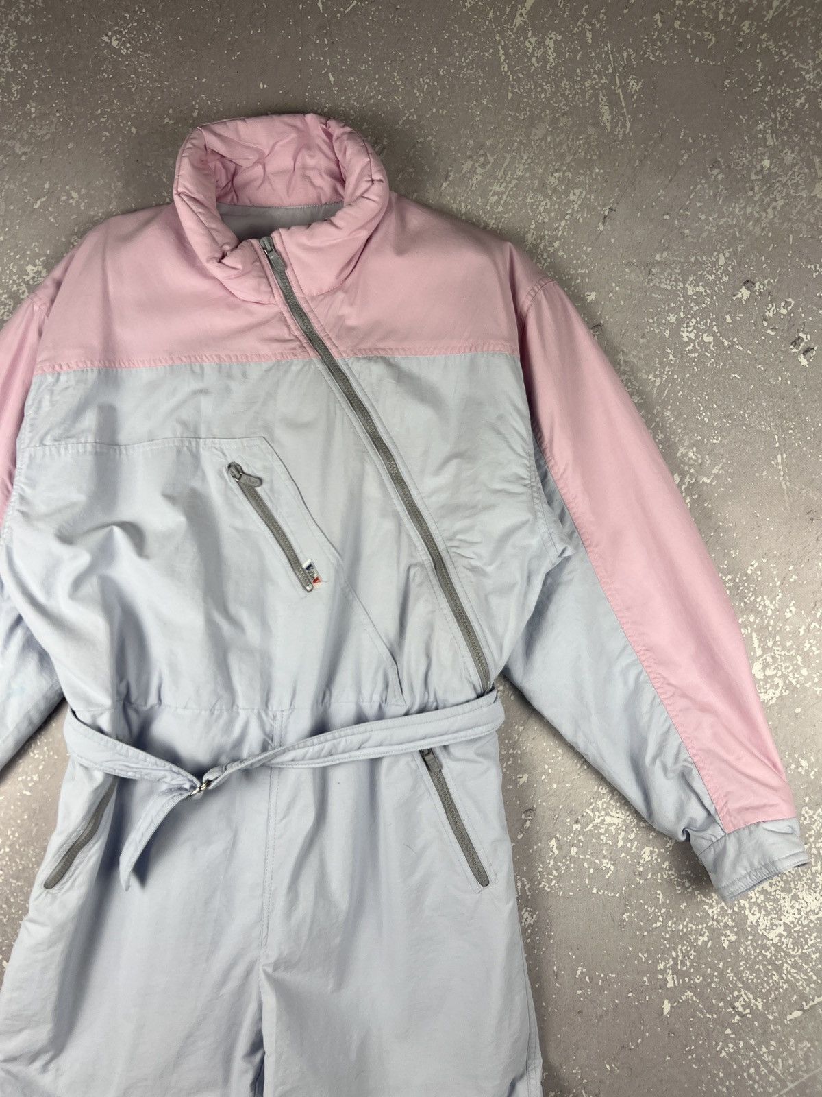 Vintage Vintage 70s 80s Vdev France Winter Ski Snow Suit Jumpsuit Size L / US 10 / IT 46 - 3 Thumbnail