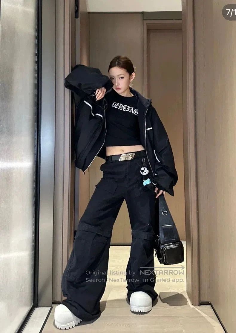 Balenciaga Balenciaga B Embroidery Layered Jacket. Size US XS / EU 42 / 0 - 9 Thumbnail
