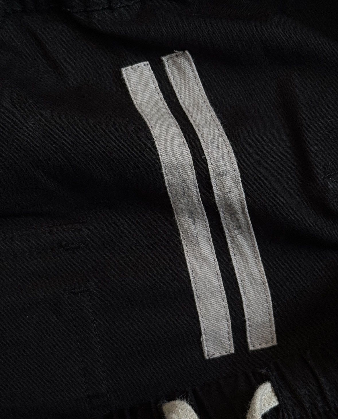 Rick Owens Rick Owens Drawstring Cropped Trousers TECUATL SS20 Size US 33 - 6 Thumbnail