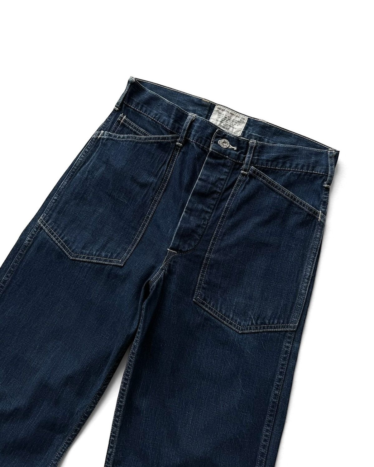 BEAMSBOY DENIM U.S ARMY WORK TROUSERS