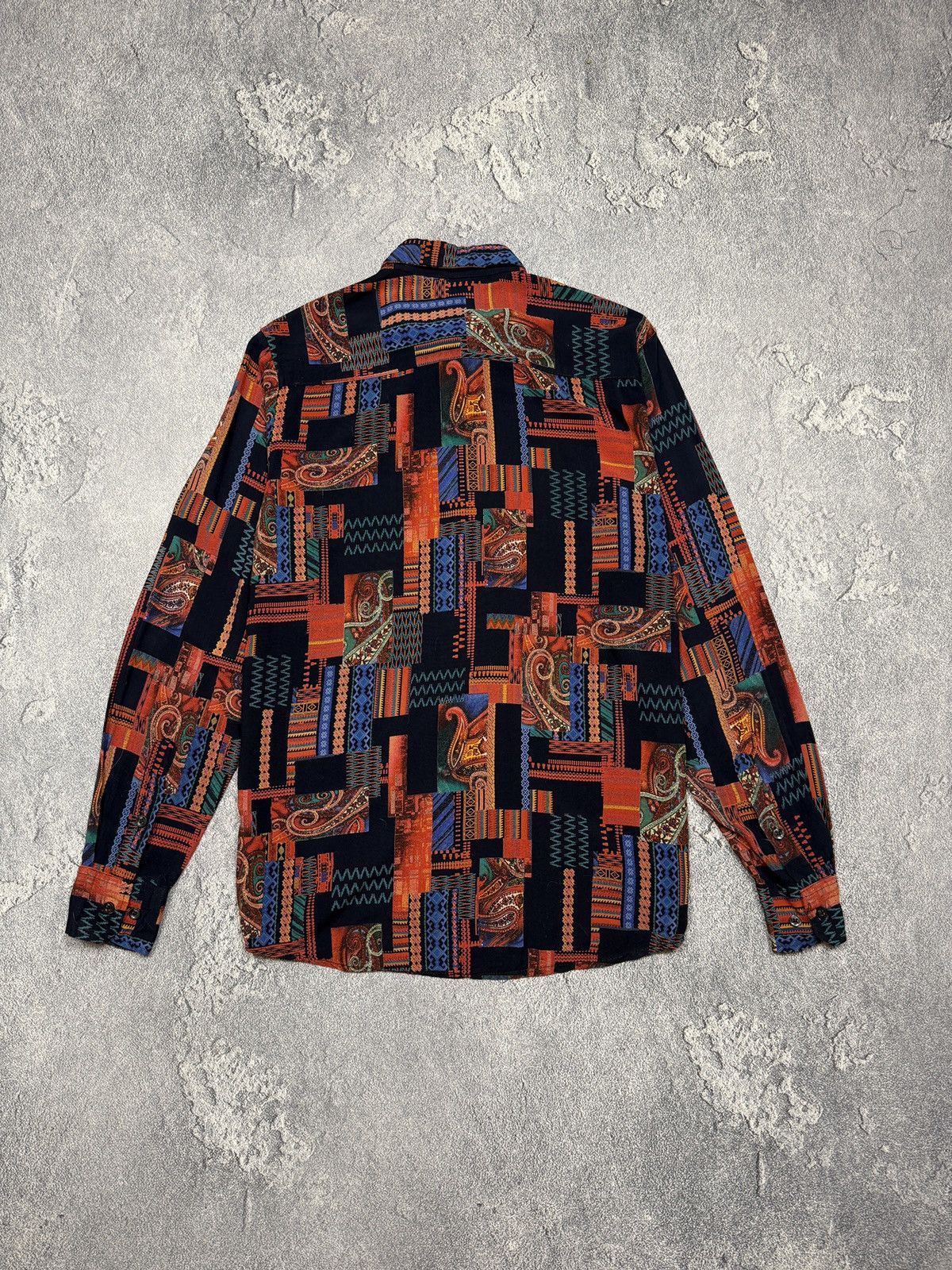 Dolce & Gabbana Dolce & Gabbana Royal Print Multicolor Shirt Size US M / EU 48-50 / 2 - 10 Thumbnail