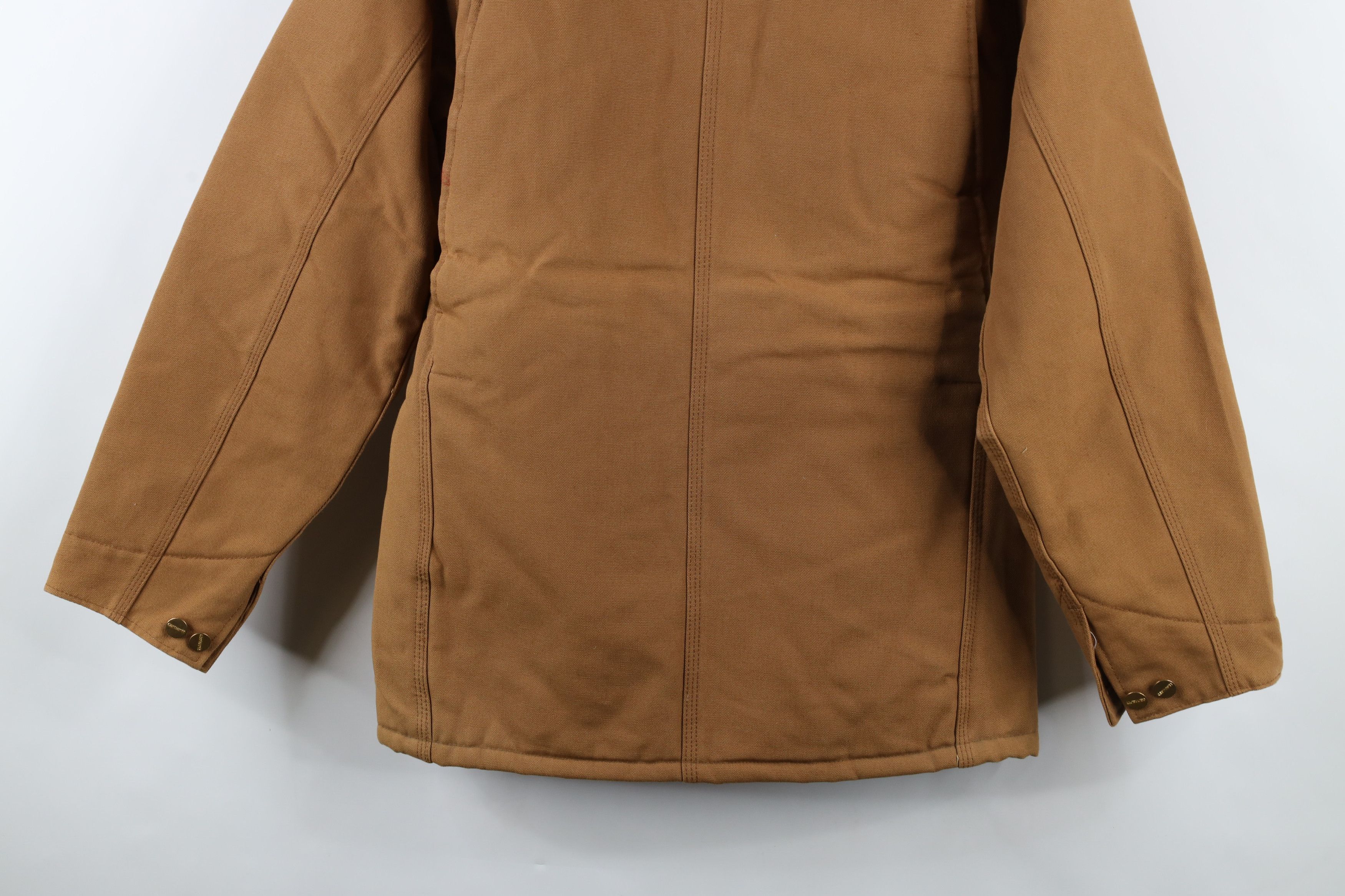 Carhartt × Vintage Deadstock Vintage 80s Carhartt Barn Jacket Duck Brown USA Size US L / EU 52-54 / 3 - 14 Thumbnail