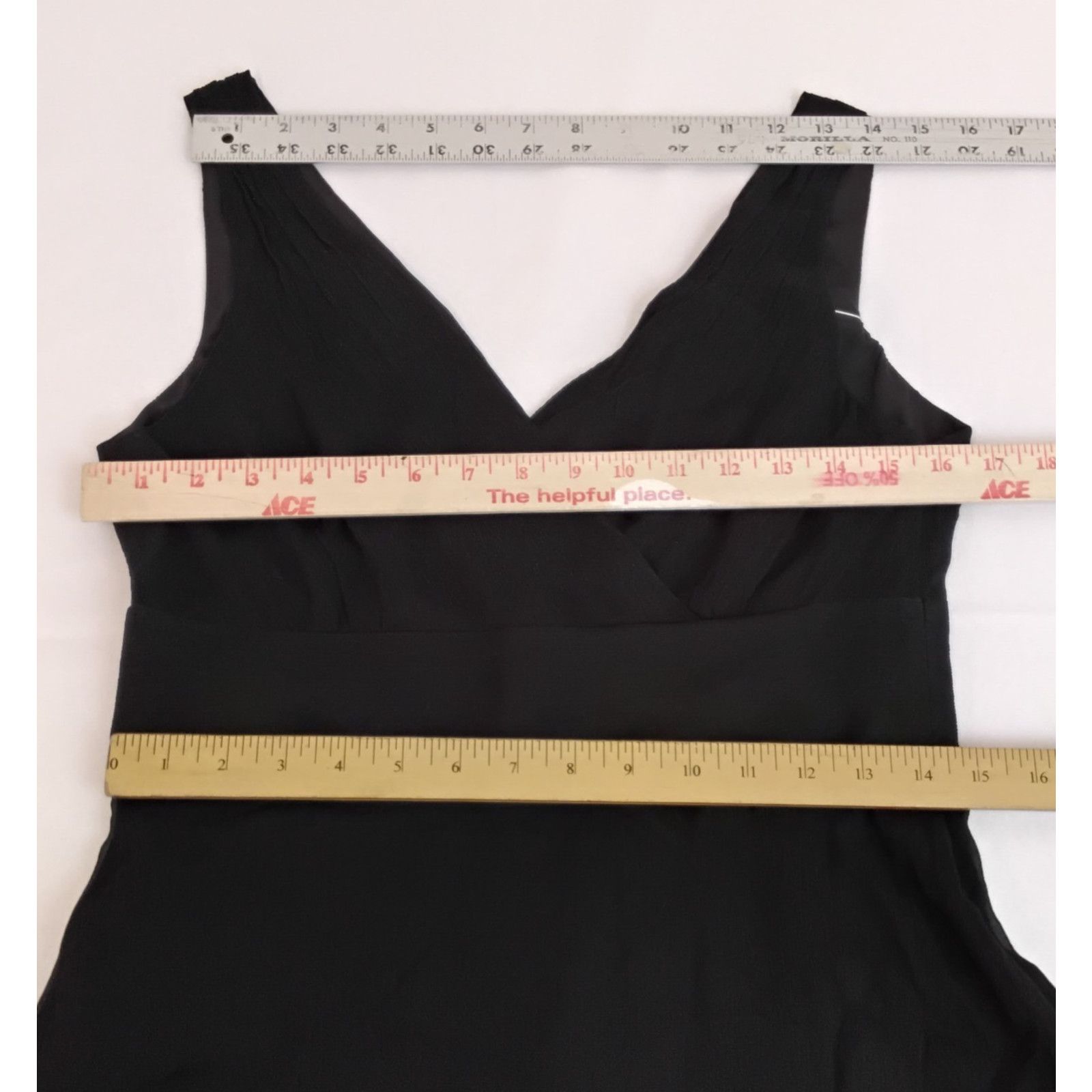 J.Crew J.Crew 100% Silk V-Neck Dress Women's 10 Black Chiffon NWT Size L / US 10 / IT 46 - 10 Thumbnail