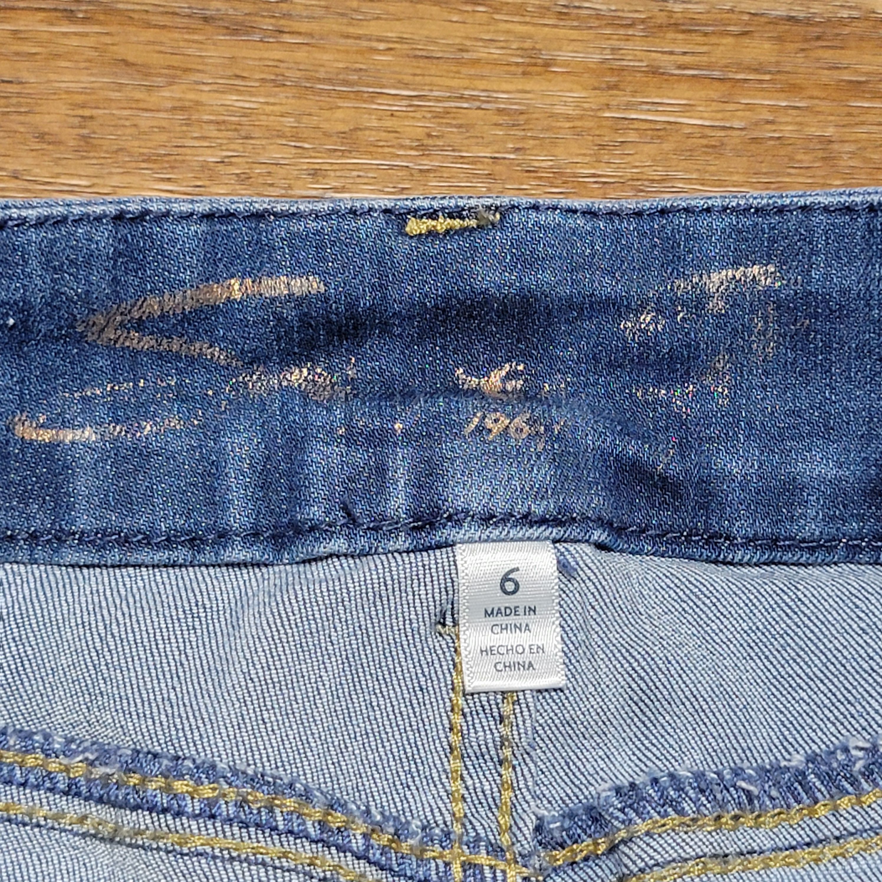 Seven 7 Seven7 Tummyless High Rise Skinny Denim Jeans - Size 6 Size 28" / US 6 / IT 42 - 6 Thumbnail