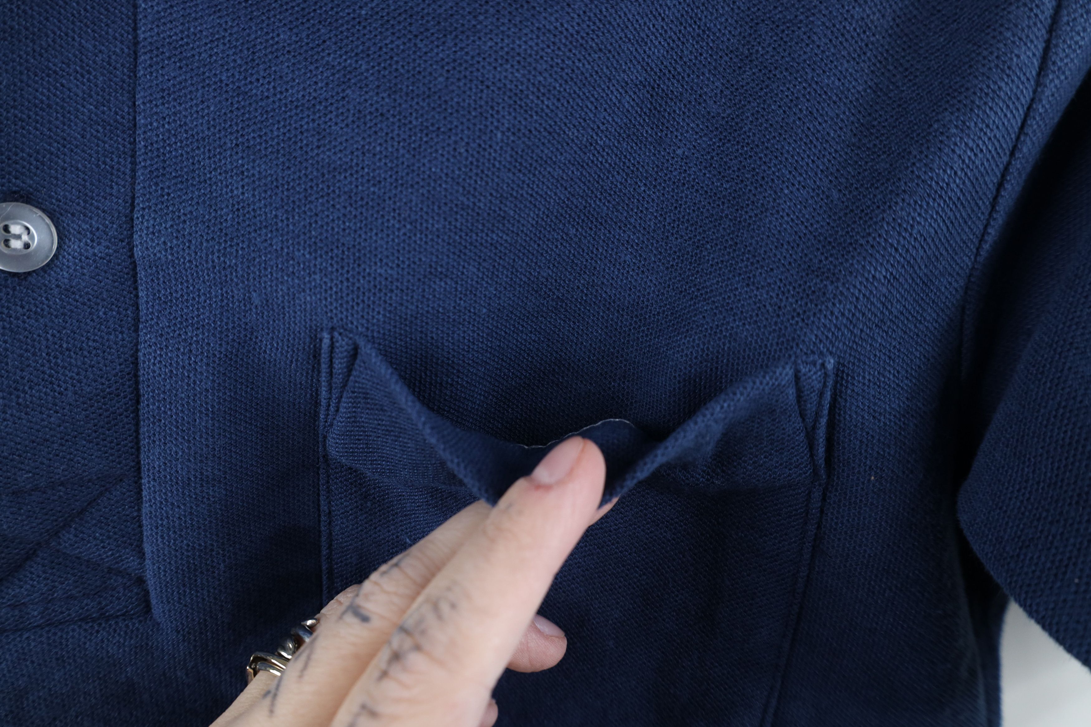 Fruit Of The Loom Vintage 60s 70s Fruit of the Loom Blank Golf Polo Shirt USA Size US M / EU 48-50 / 2 - 4 Thumbnail
