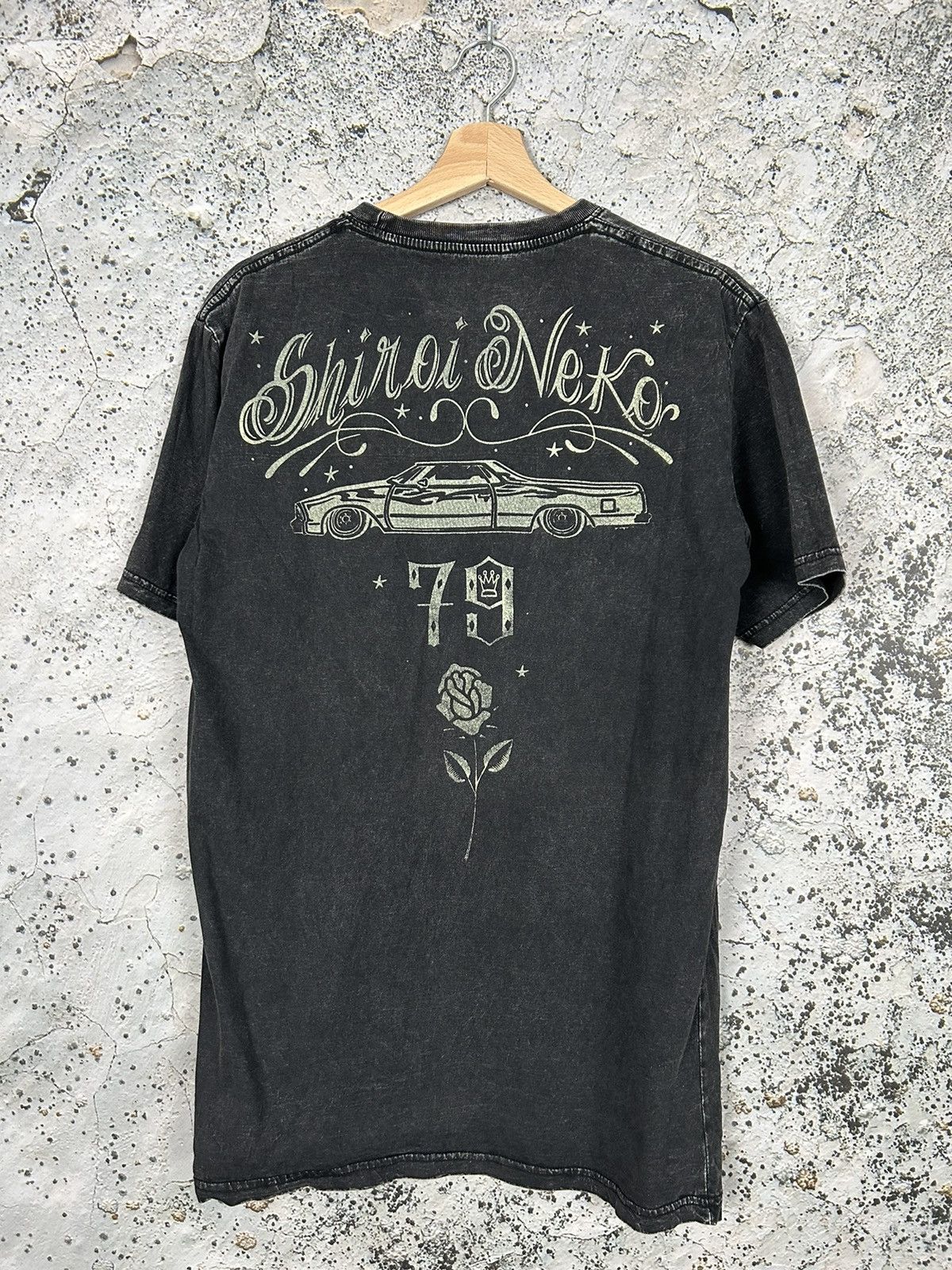 Anime Vintage Handmade Japanese Graphic Tee Tattoo 90s Hype Y2K Size US L / EU 52-54 / 3 - 4 Thumbnail
