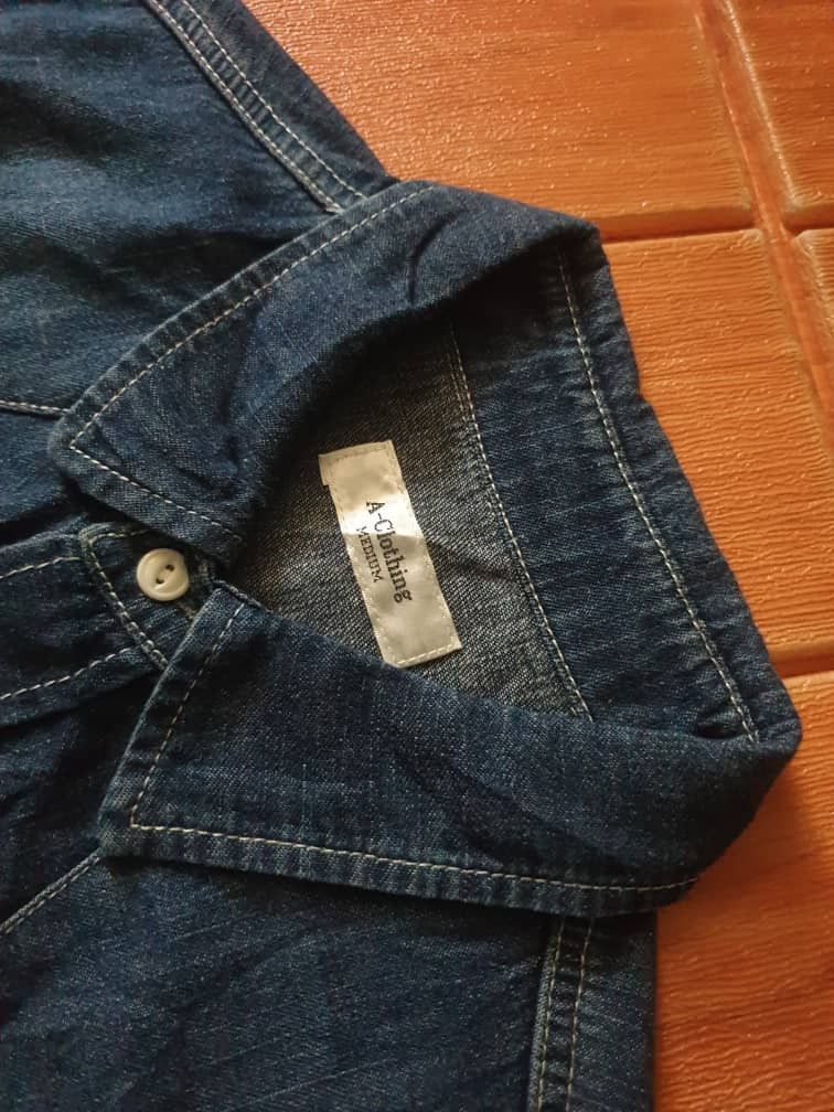 Japanese Brand A-clothing Japanese style blue colour Western Shirt Size US M / EU 48-50 / 2 - 3 Thumbnail