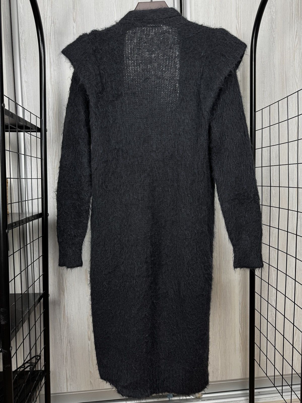 Allsaints AllSaints Milano Alpaca Blend Cardigan Black Long Size XS / US 0-2 / IT 36-38 - 8 Thumbnail