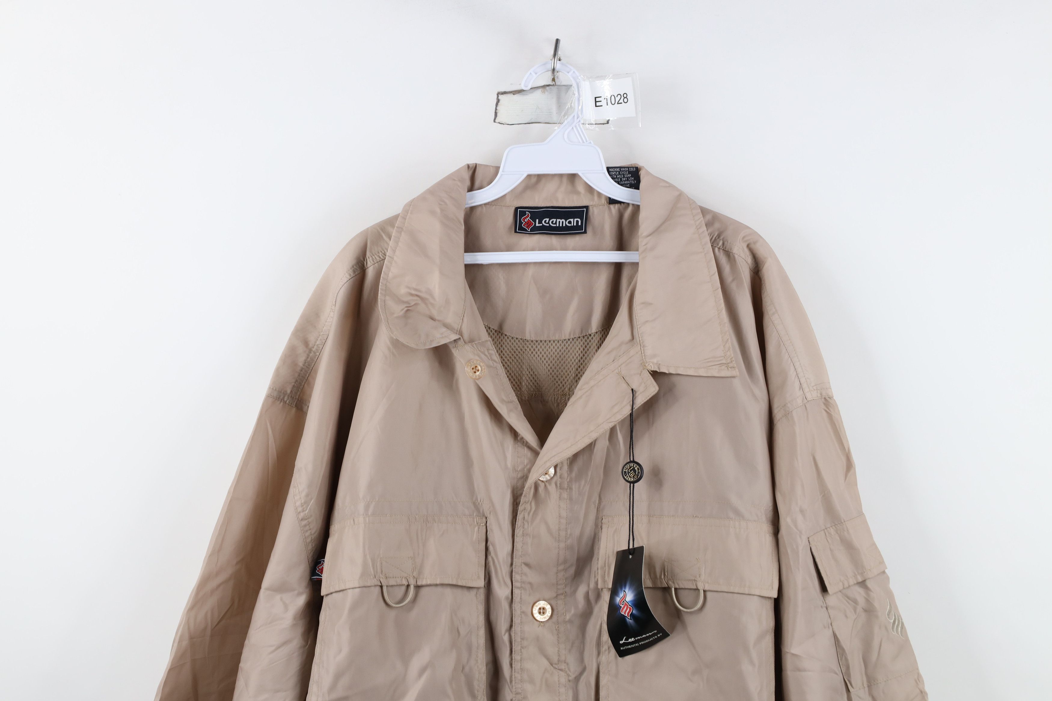 Vintage Deadstock Vintage 90s Y2K Streetwear Windbreaker Jacket Size US XXL / EU 58 / 5 - 2 Thumbnail