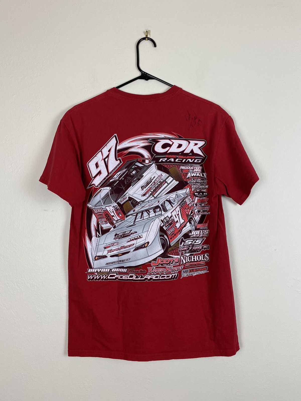 Vintage Thriller Cade Dillard Autographed T shirt Size US M / EU 48-50 / 2 - 5 Thumbnail