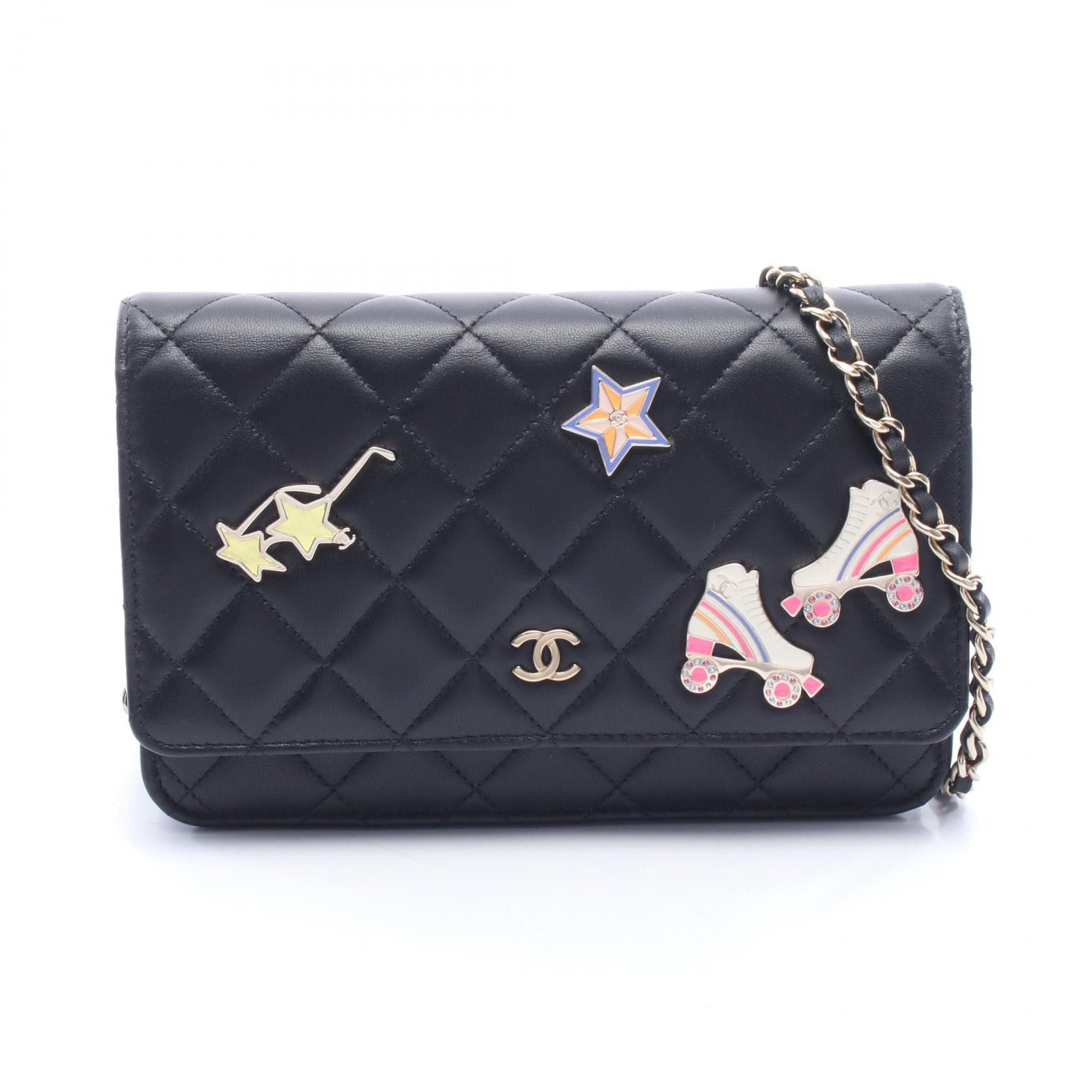 Chanel Chanel Chanel Matelasse Lambskin Shoulder Bag Leather Shoulder Bag AP0250 DUTY FREE for USA Size ONE SIZE - 1 Thumbnail