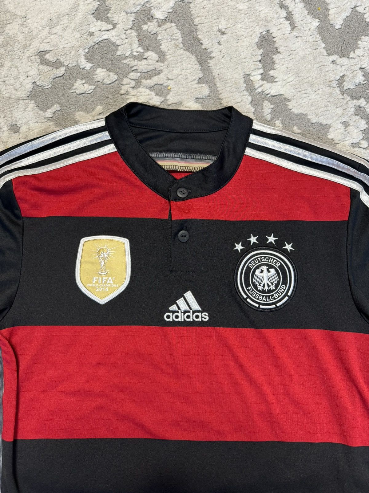Adidas × Vintage 2013/2014 Germany National Adidas Away Soccer Jersey Size US M / EU 48-50 / 2 - 5 Thumbnail