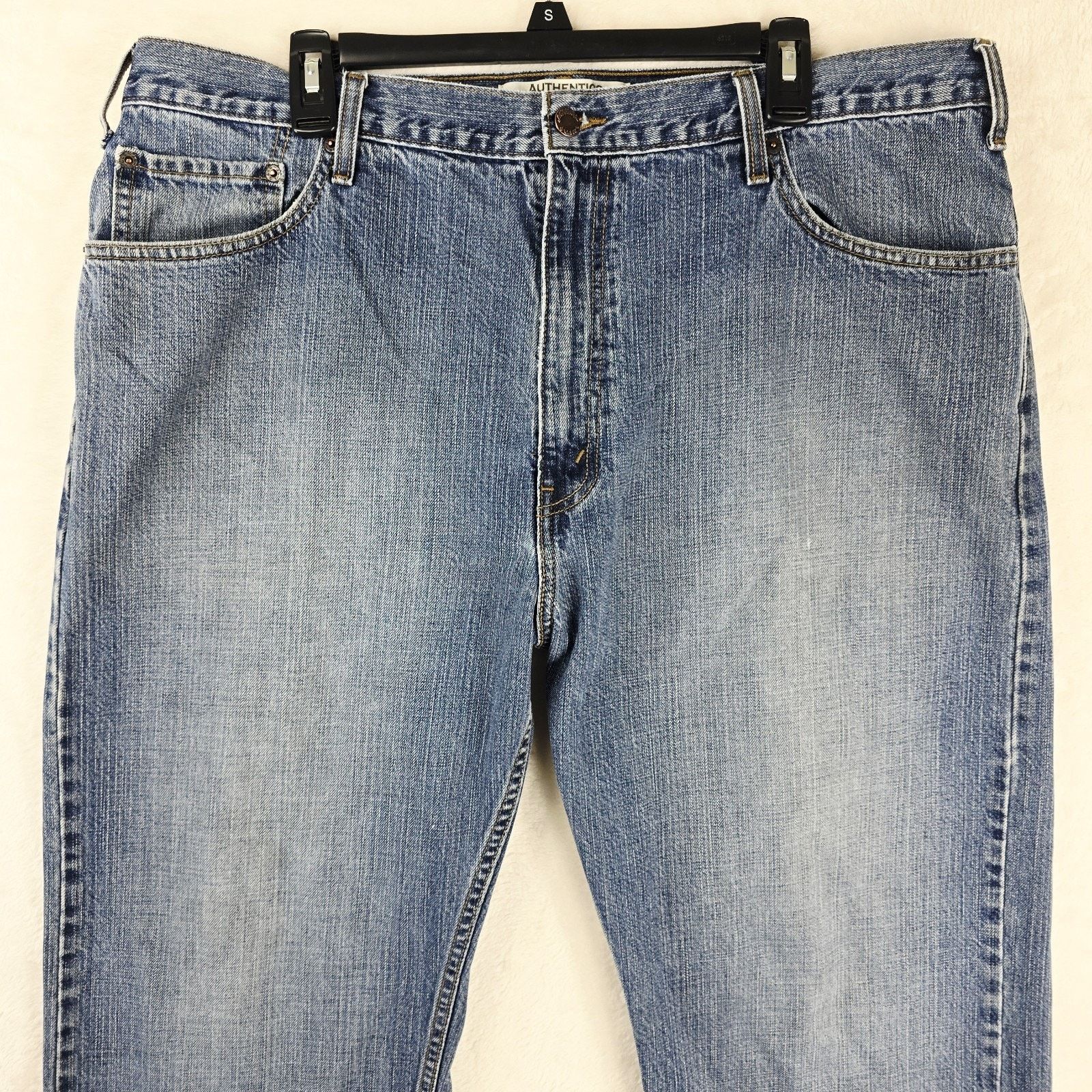 Levi's Levis Authentics Signature Jeans Mens 40x30 Blue Loose Fit Size US 40 / EU 56 - 3 Thumbnail