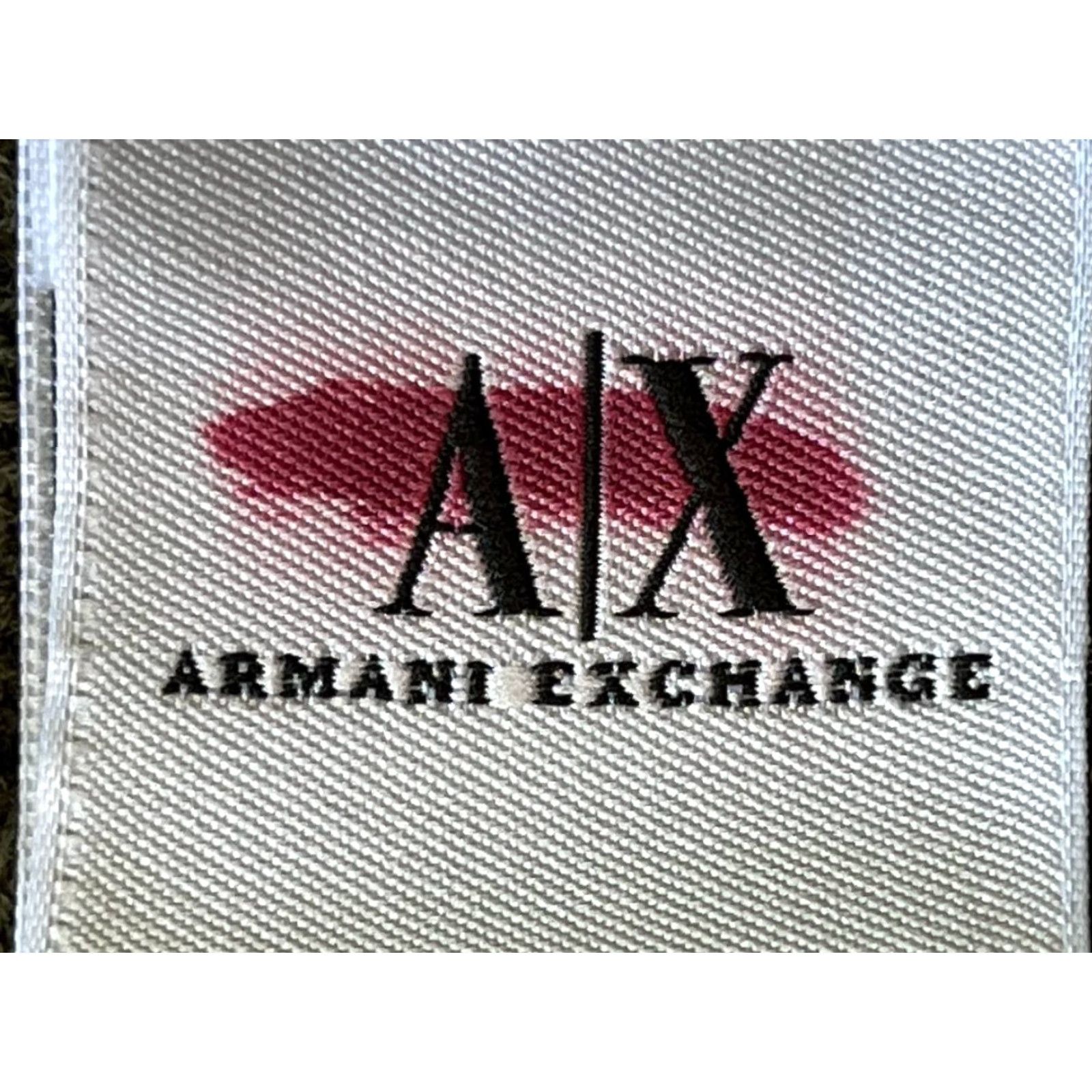Armani Exchange Vtg Armani Exchange Tank Top Quilted Sleeveless Open Kint Size Small Size S / US 4 / IT 40 - 5 Thumbnail