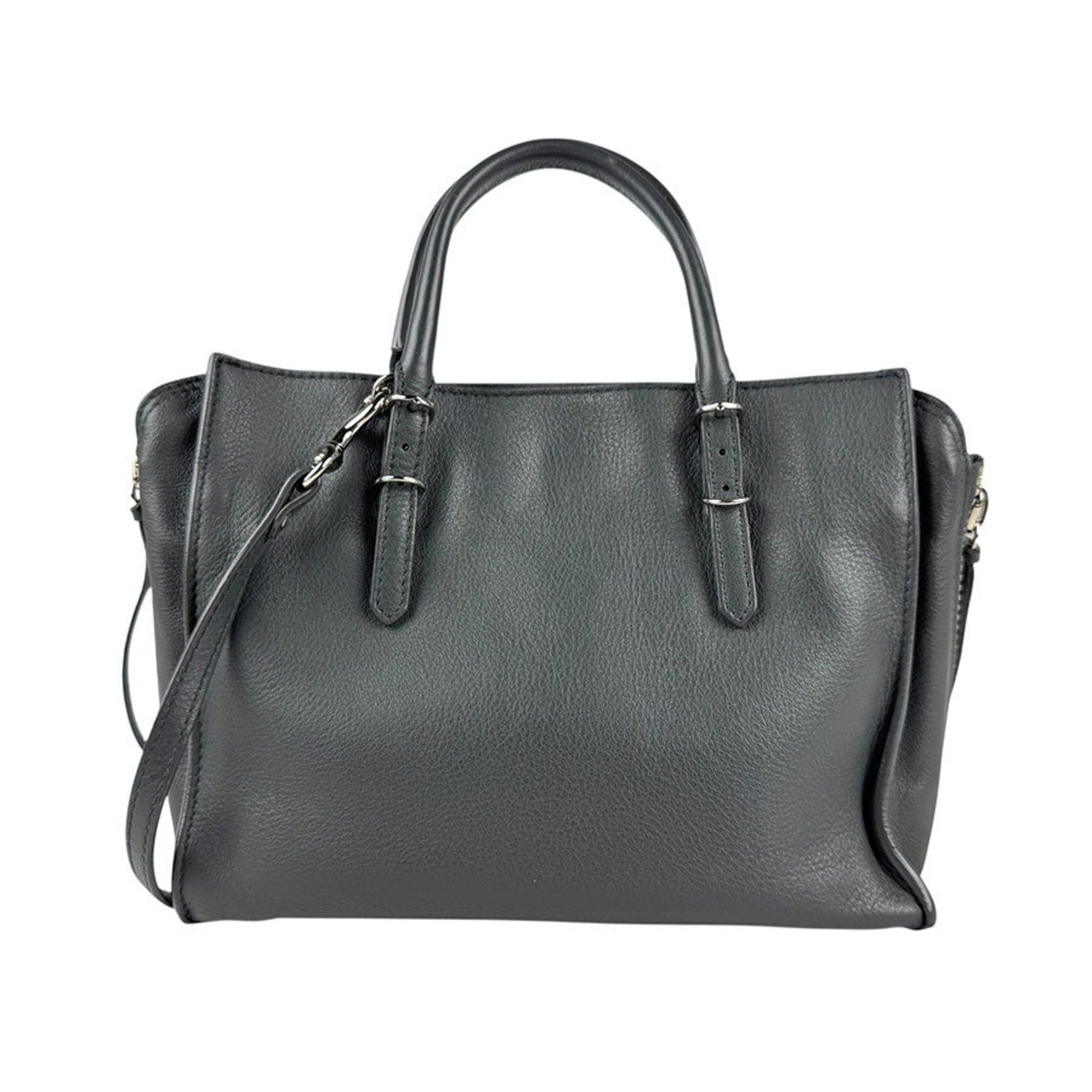 Balenciaga Handbag Shoulder Bag Paper Mini Leather Grey Women's 357333 Z4916