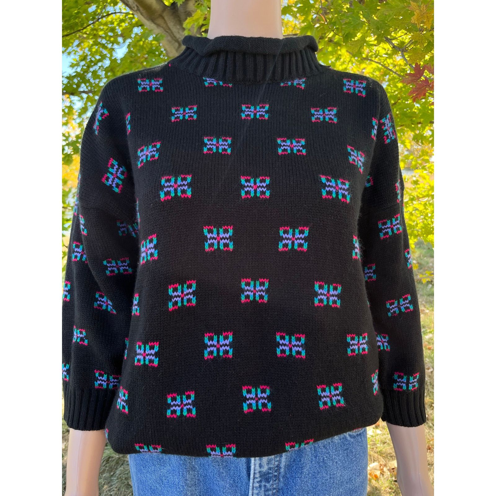 Vintage Vintage Steffano World Wide Sweater Size L / US 10 / IT 46 - 3 Thumbnail