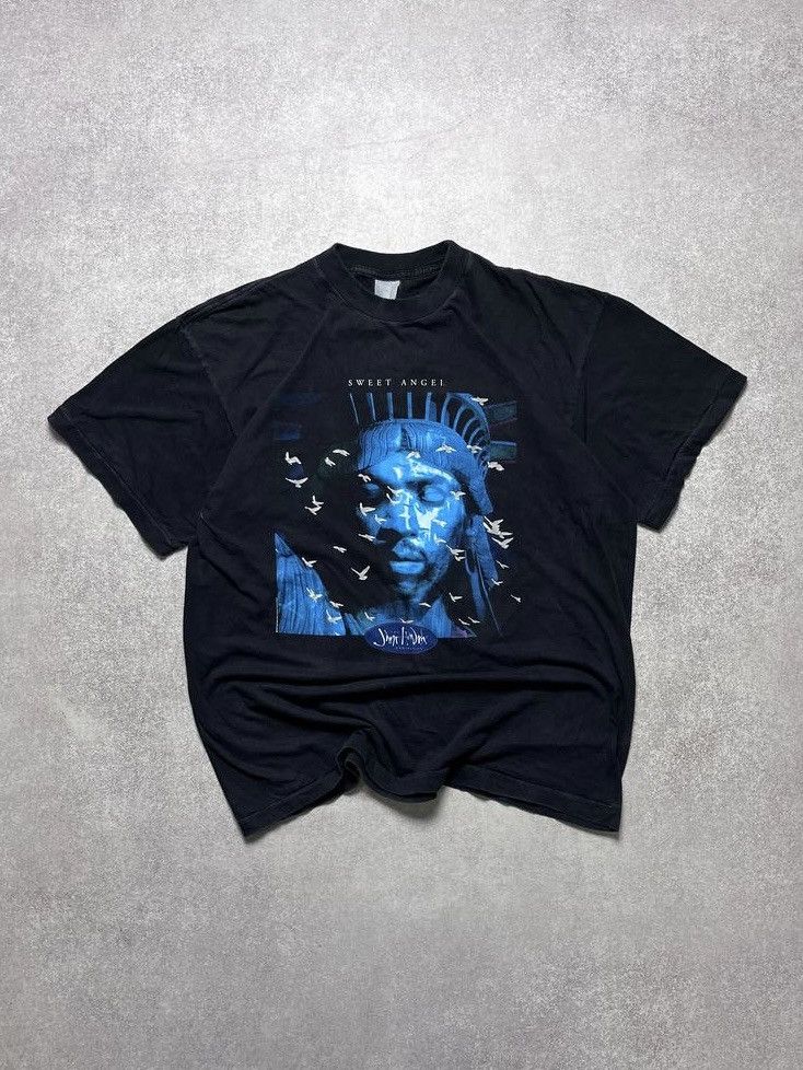 Band Tees × Vintage Vintage 1994 Jimi Hendrix Sweet Angel single stitch t-shirt Size US L / EU 52-54 / 3 - 1 Thumbnail